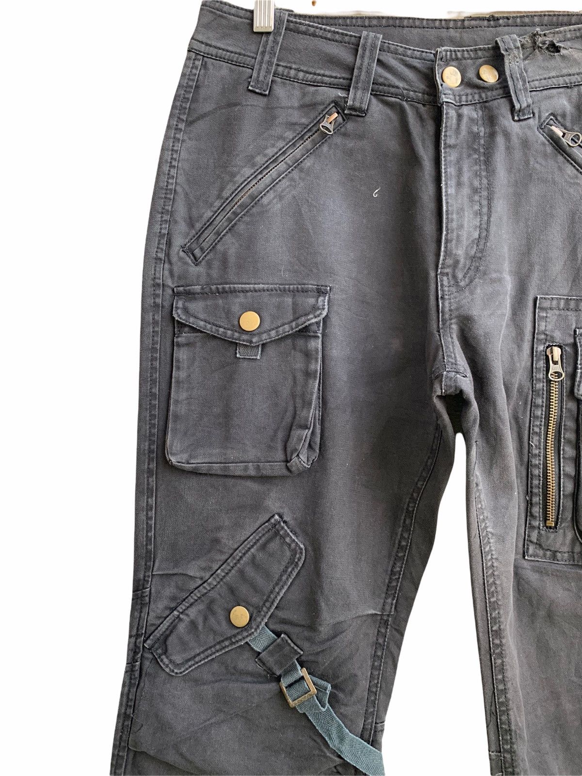 Japanese Brand Vintage Japanse Brand Mangrove Multiple Pocket Cargo Pants Size US 32 / EU 48 - 8 Thumbnail