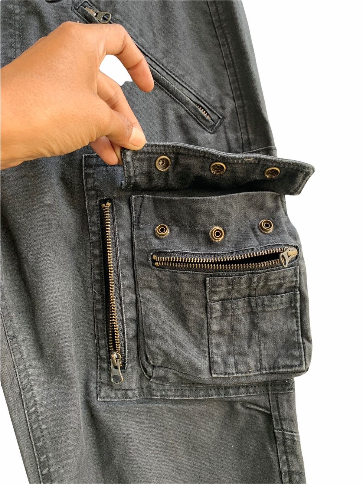 Japanese Brand Vintage Japanse Brand Mangrove Multiple Pocket Cargo Pants Size US 32 / EU 48 - 11 Thumbnail