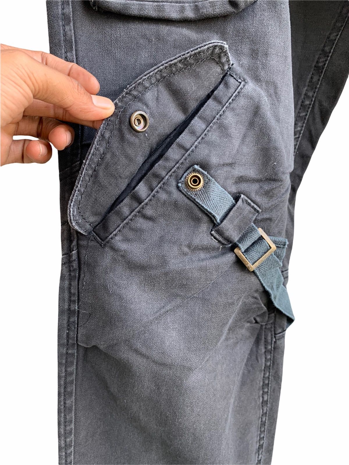 Japanese Brand Vintage Japanse Brand Mangrove Multiple Pocket Cargo Pants Size US 32 / EU 48 - 9 Thumbnail