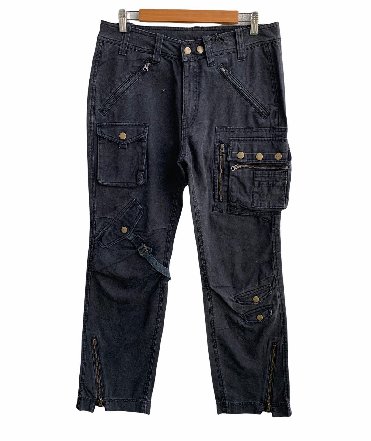 Japanese Brand Vintage Japanse Brand Mangrove Multiple Pocket Cargo Pants Size US 32 / EU 48 - 1 Thumbnail