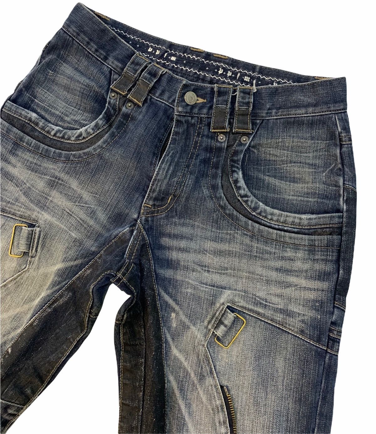 Japanese Brand × PPFM Vintage PPFM Japanese brand distressed denim trousers jeans Size US 30 / EU 46 - 5 Thumbnail