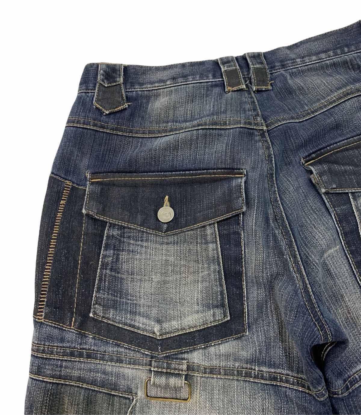 Japanese Brand × PPFM Vintage PPFM Japanese brand distressed denim trousers jeans Size US 30 / EU 46 - 14 Thumbnail