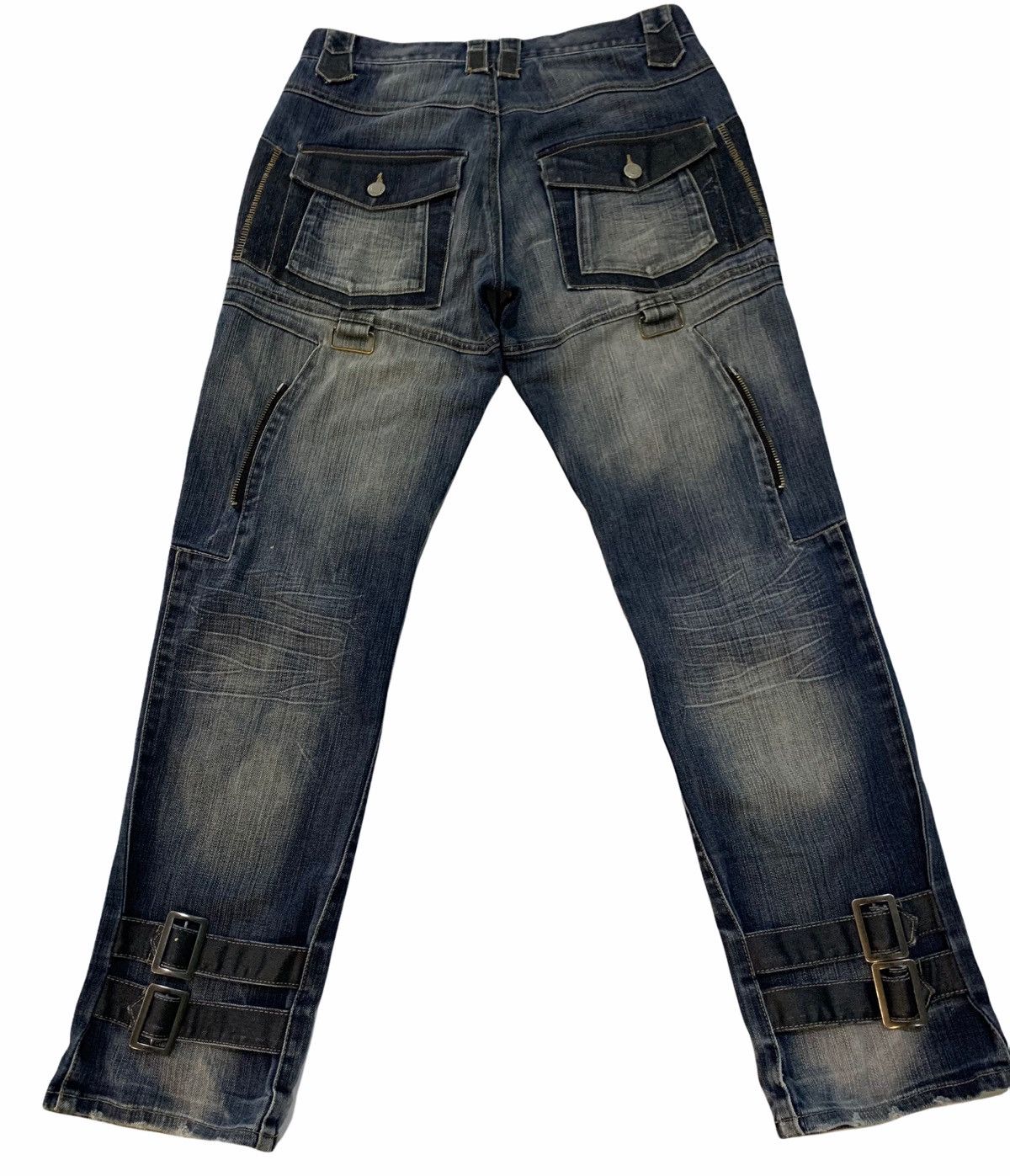 Japanese Brand × PPFM Vintage PPFM Japanese brand distressed denim trousers jeans Size US 30 / EU 46 - 3 Thumbnail