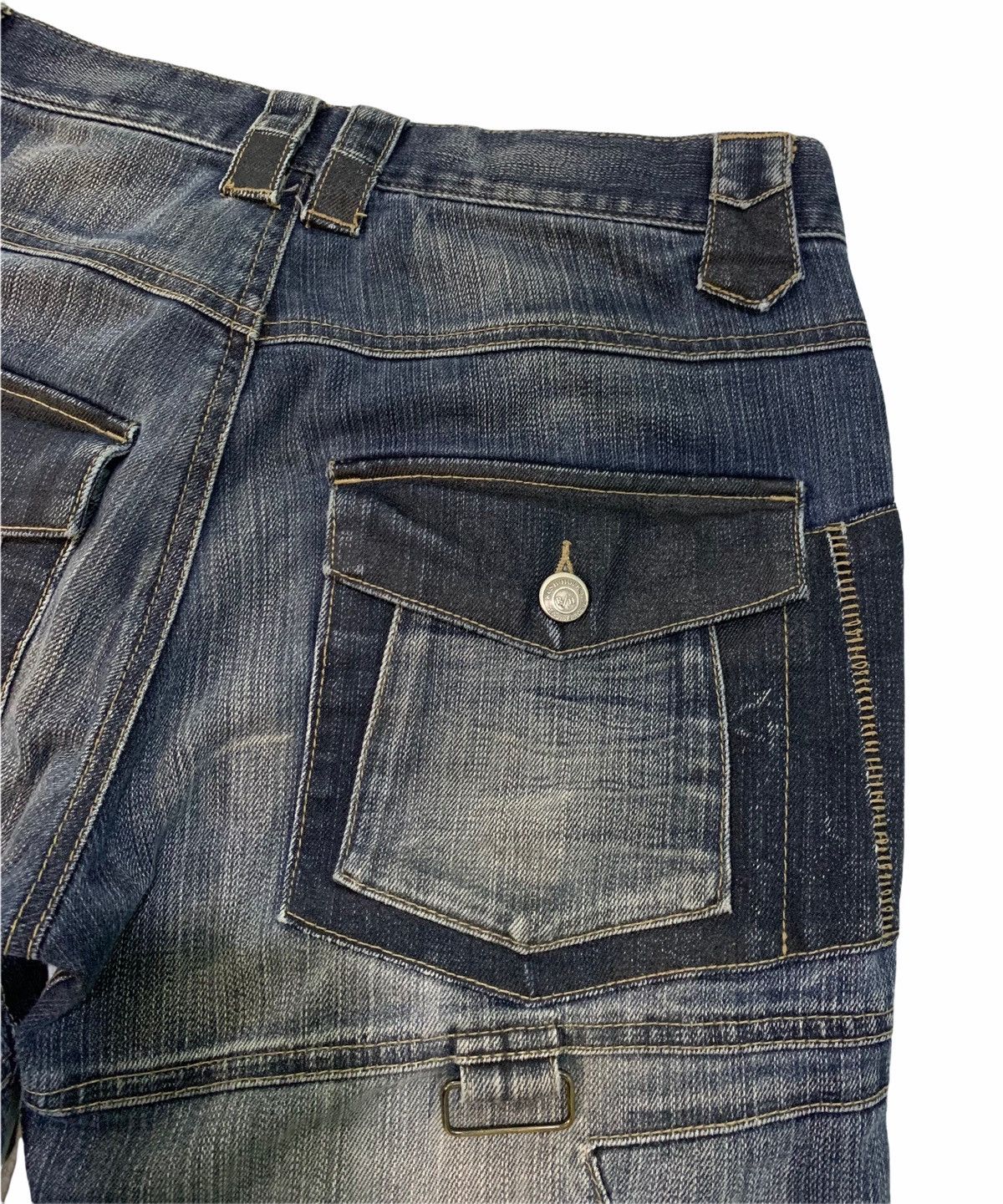 Japanese Brand × PPFM Vintage PPFM Japanese brand distressed denim trousers jeans Size US 30 / EU 46 - 13 Thumbnail