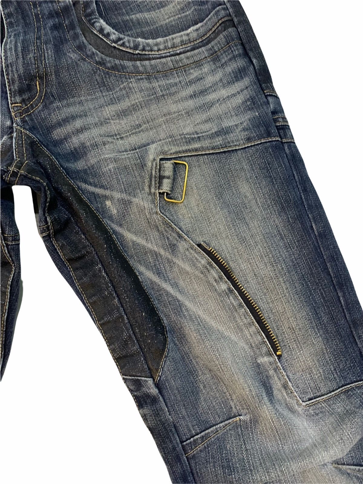 Japanese Brand × PPFM Vintage PPFM Japanese brand distressed denim trousers jeans Size US 30 / EU 46 - 10 Thumbnail