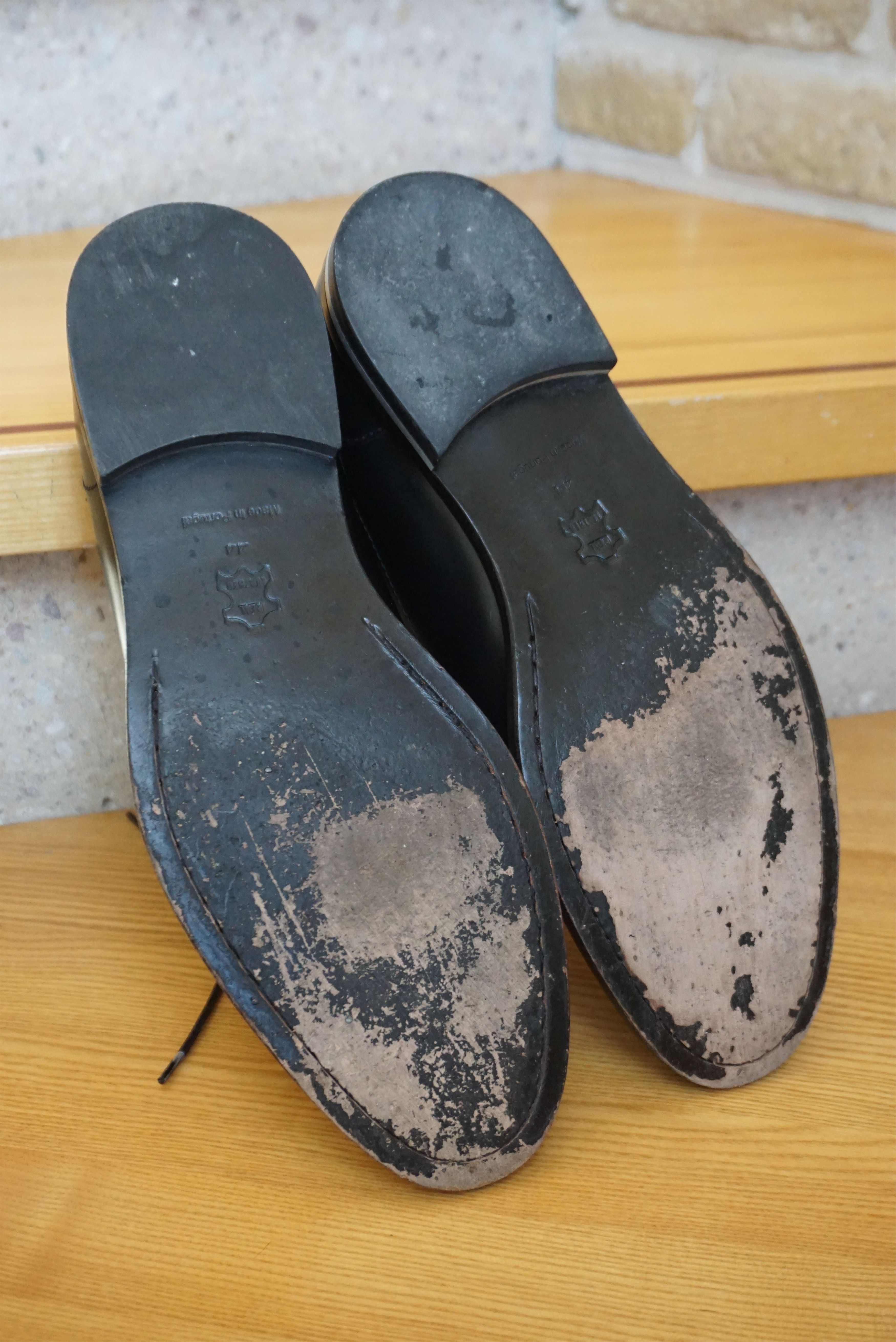Cos COS RPR$250 leather office shoes EU44 black formal lace up Size US 10.5 / EU 43-44 - 21 Thumbnail