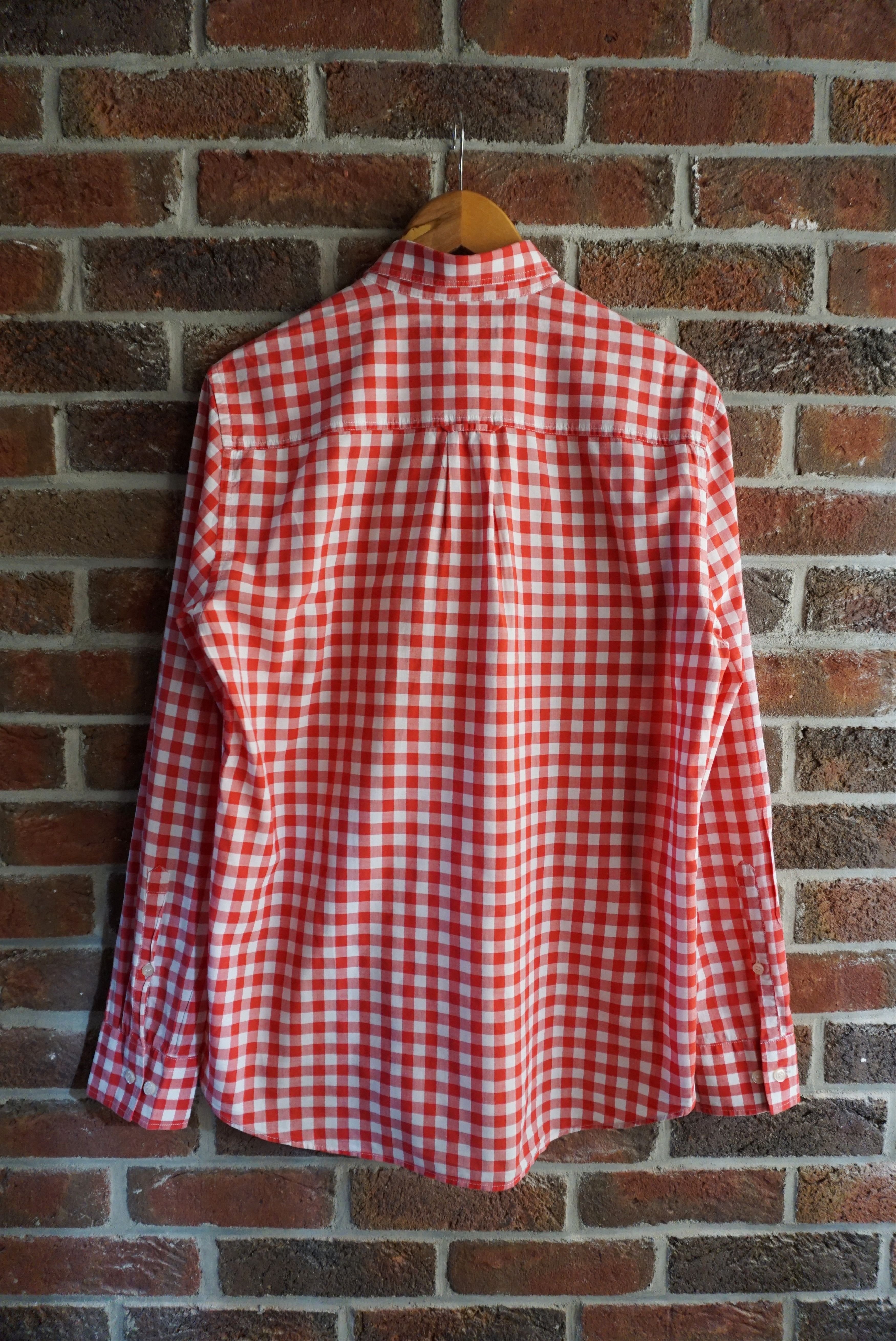 Filippa K Mens Filippa K Small S/M shirt red checked relaxed fit Size US S / EU 44-46 / 1 - 19 Thumbnail