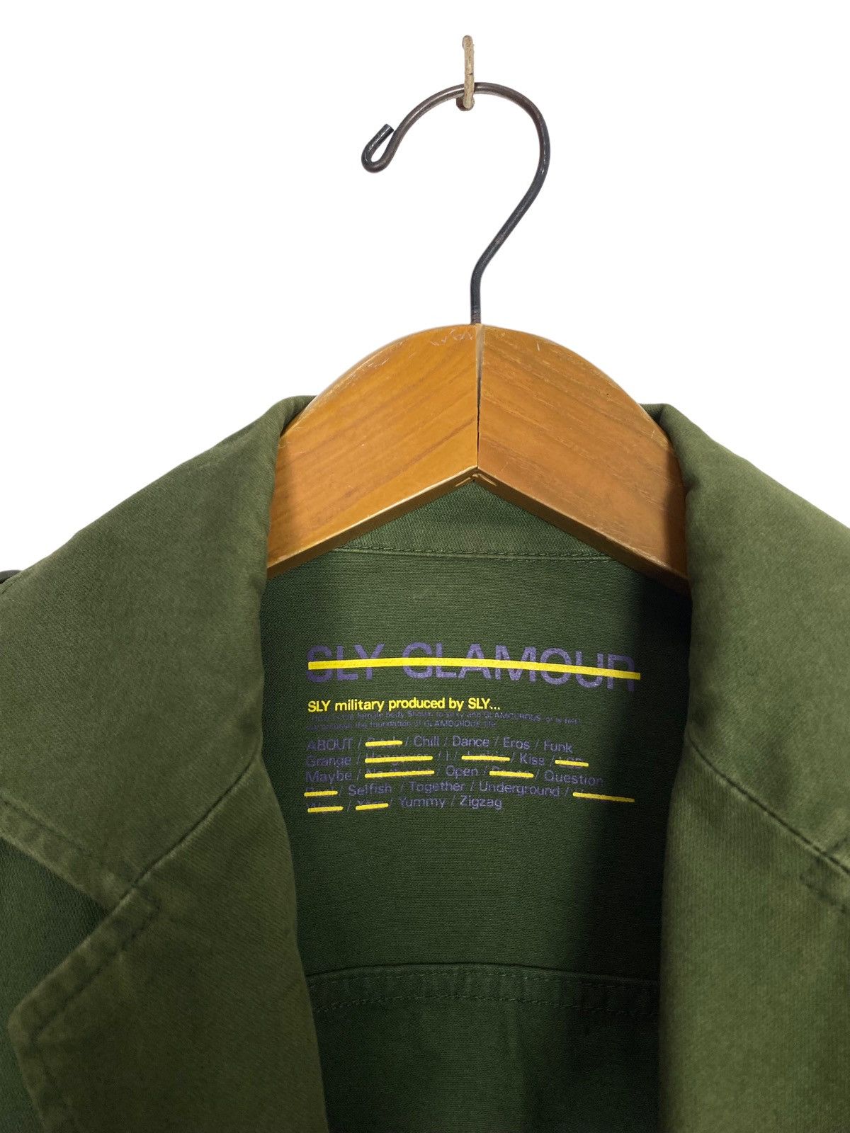 Japanese Brand Rare‼️ Sly Glamour Military Jacket Size S / US 4 / IT 40 - 5 Thumbnail