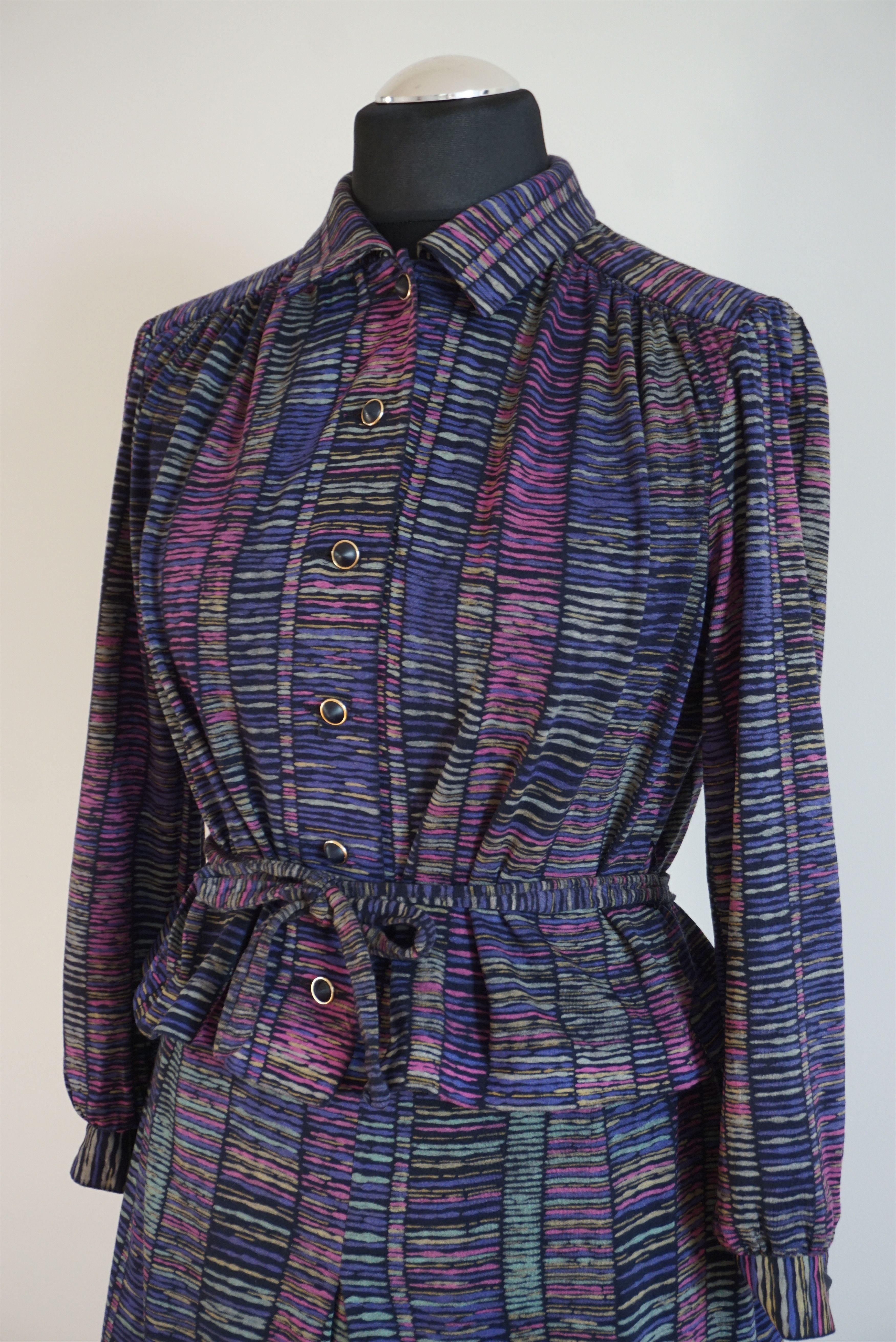 Vintage True vintage 70's 80's top & skirt set 42 M/L 8/10 wool Size M / US 6-8 / IT 42-44 - 6 Thumbnail