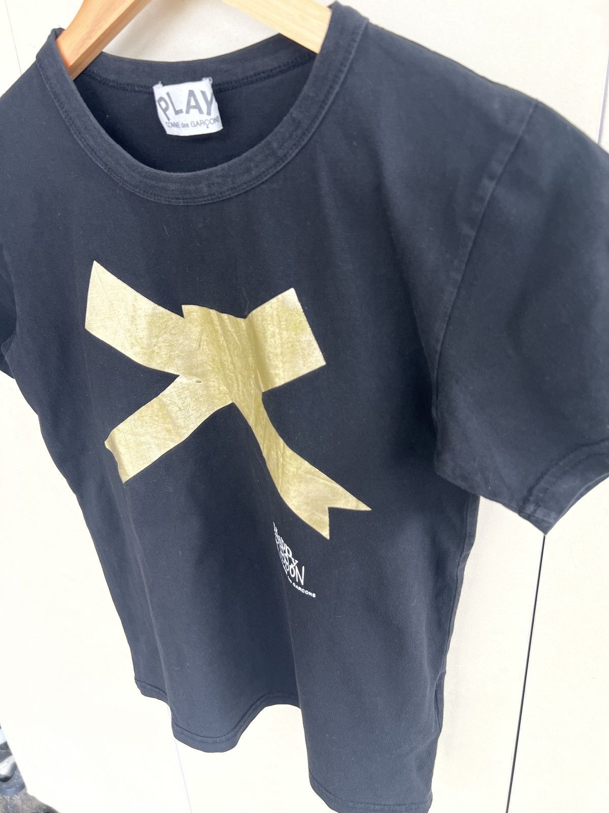 Comme des Garcons × Vintage Vintage Comme des Garcons Happy Ribbon Shirt Size US XS / EU 42 / 0 - 5 Thumbnail