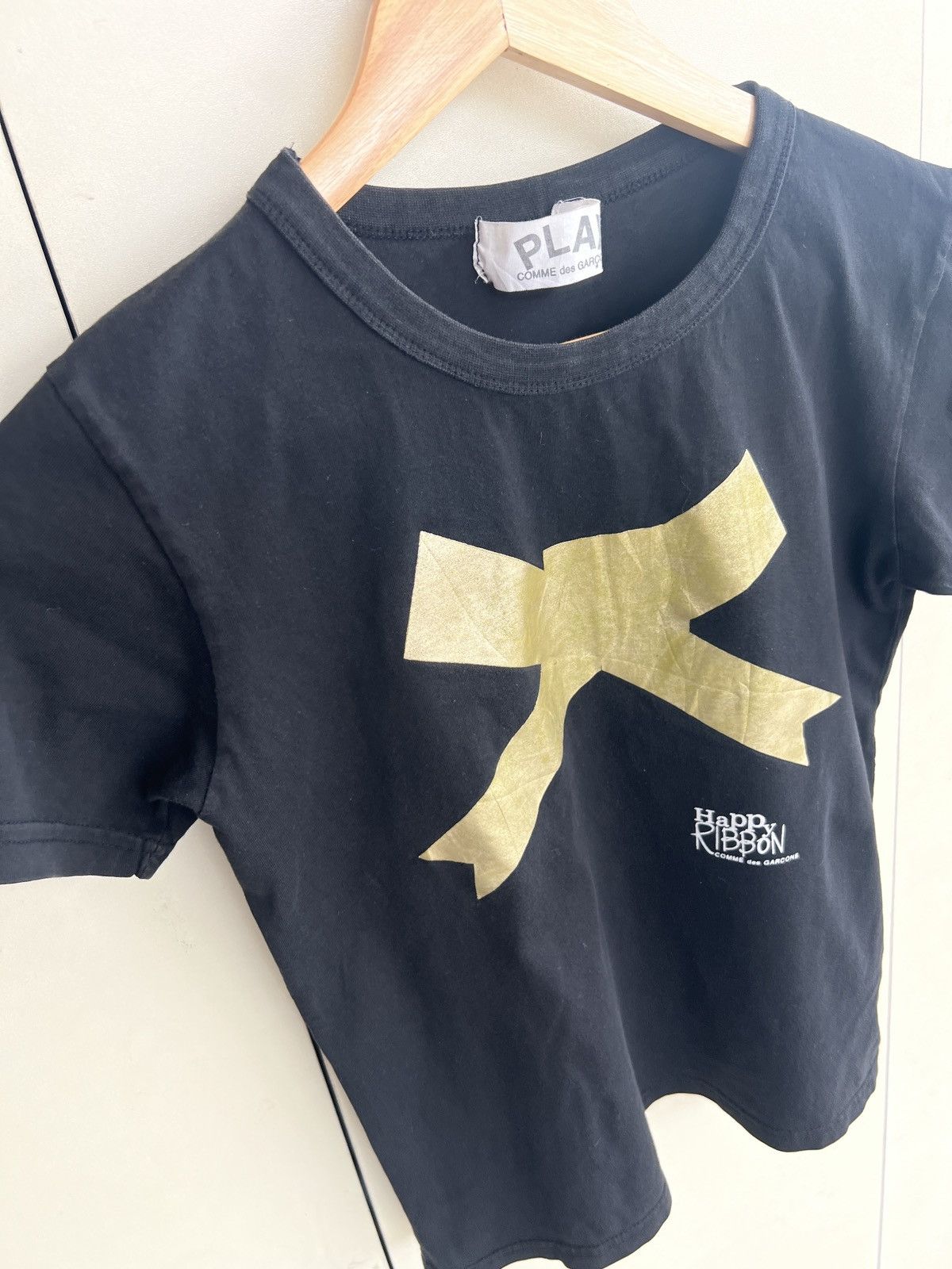 Comme des Garcons × Vintage Vintage Comme des Garcons Happy Ribbon Shirt Size US XS / EU 42 / 0 - 4 Thumbnail