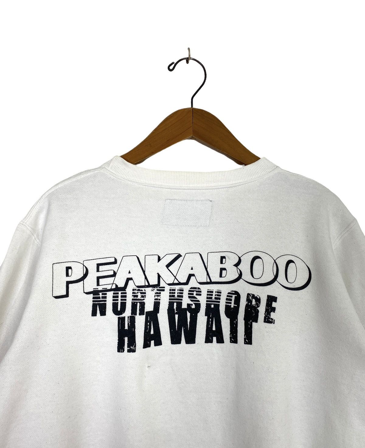Japanese Brand Rare‼️ Hawaii Peakaboo Surf Sweatshirt Big Logo Size US M / EU 48-50 / 2 - 4 Thumbnail