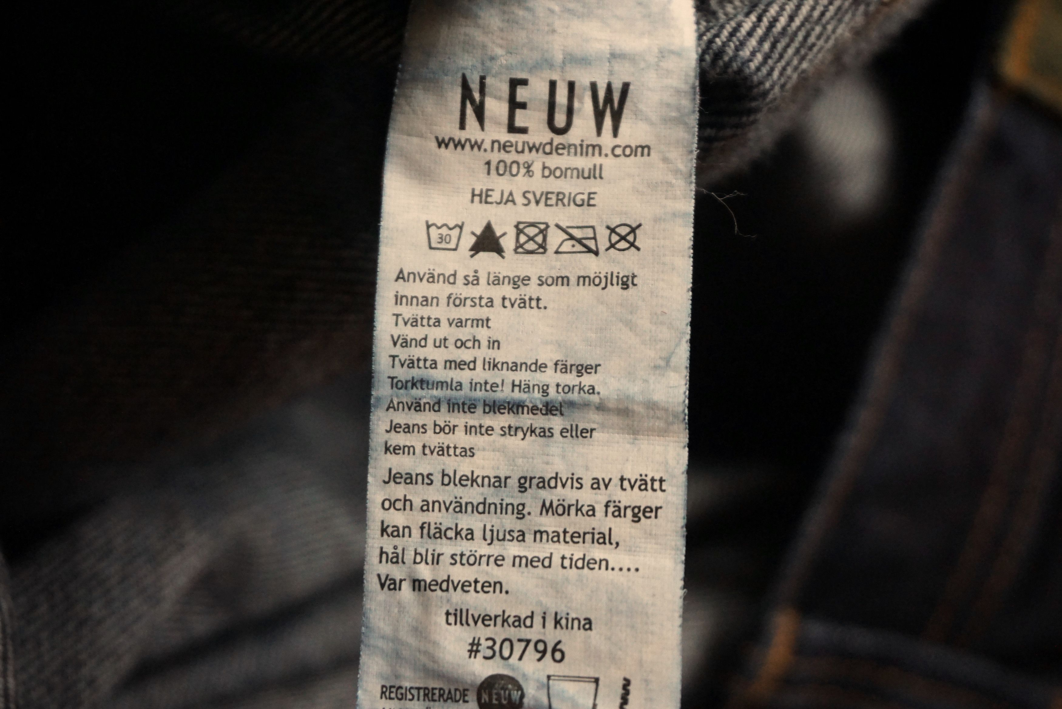 NEUW Denim Men NEUW jeans W30 L32 30/32 LOU SLIM Straight Fit Regular Size US 30 / EU 46 - 8 Thumbnail