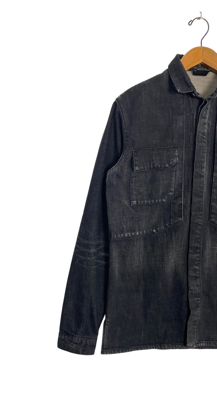 Dior × Hedi Slimane RARE ‼️ Vintage Hedi Slimane Dior Denim Jacket Fw02 Size US M / EU 48-50 / 2 - 4 Thumbnail