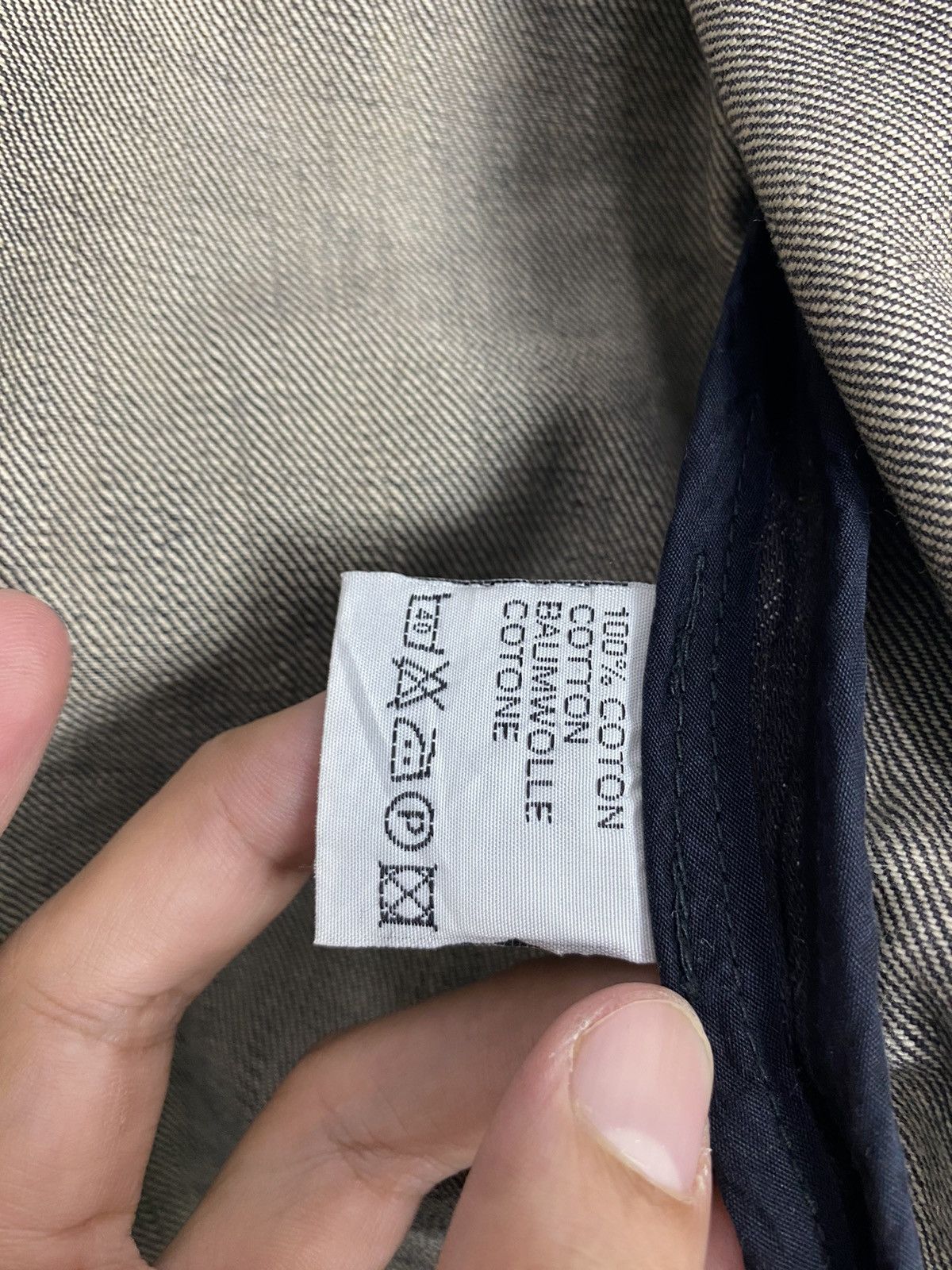 Dior × Hedi Slimane RARE ‼️ Vintage Hedi Slimane Dior Denim Jacket Fw02 Size US M / EU 48-50 / 2 - 10 Thumbnail