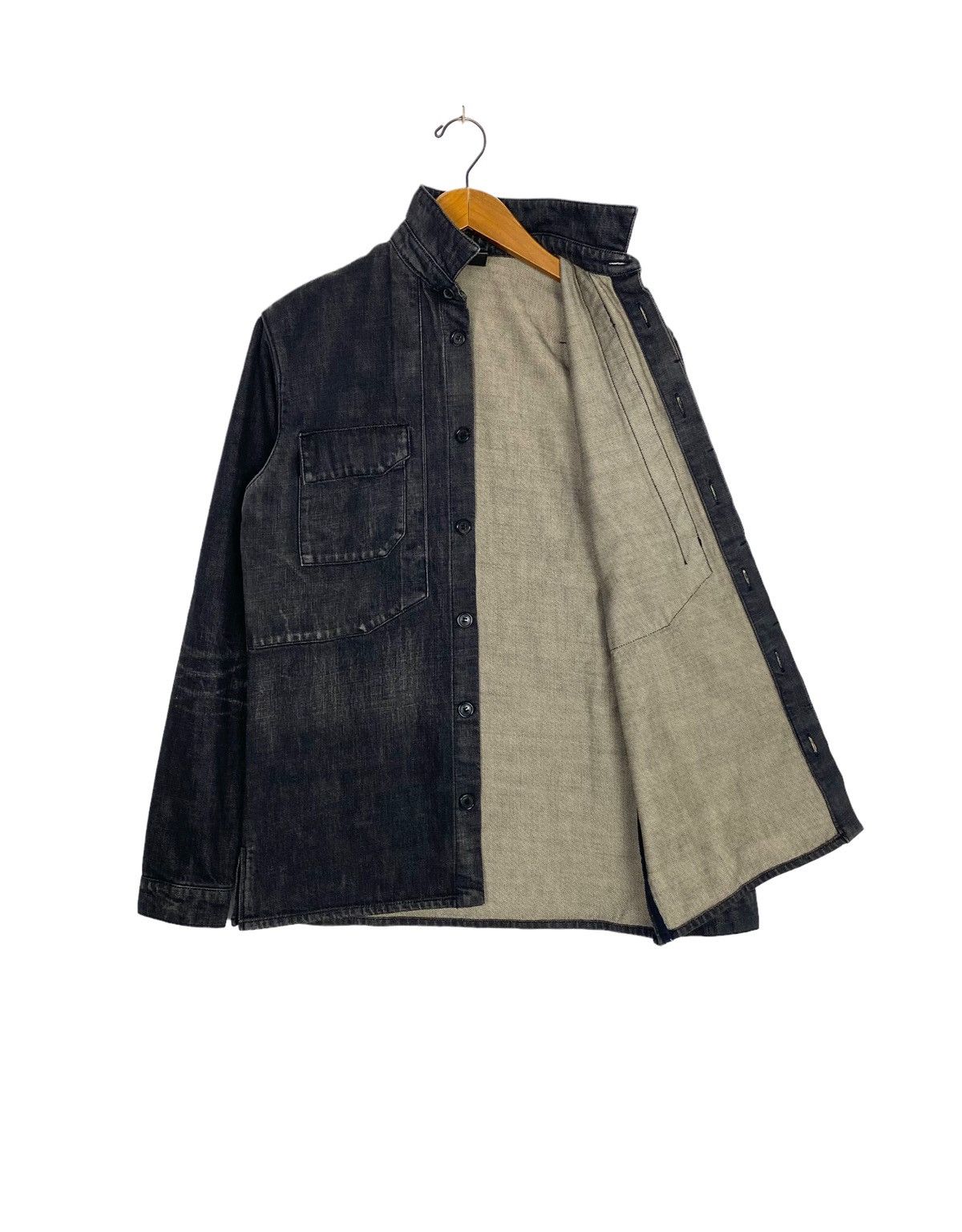 Dior × Hedi Slimane RARE ‼️ Vintage Hedi Slimane Dior Denim Jacket Fw02 Size US M / EU 48-50 / 2 - 2 Thumbnail