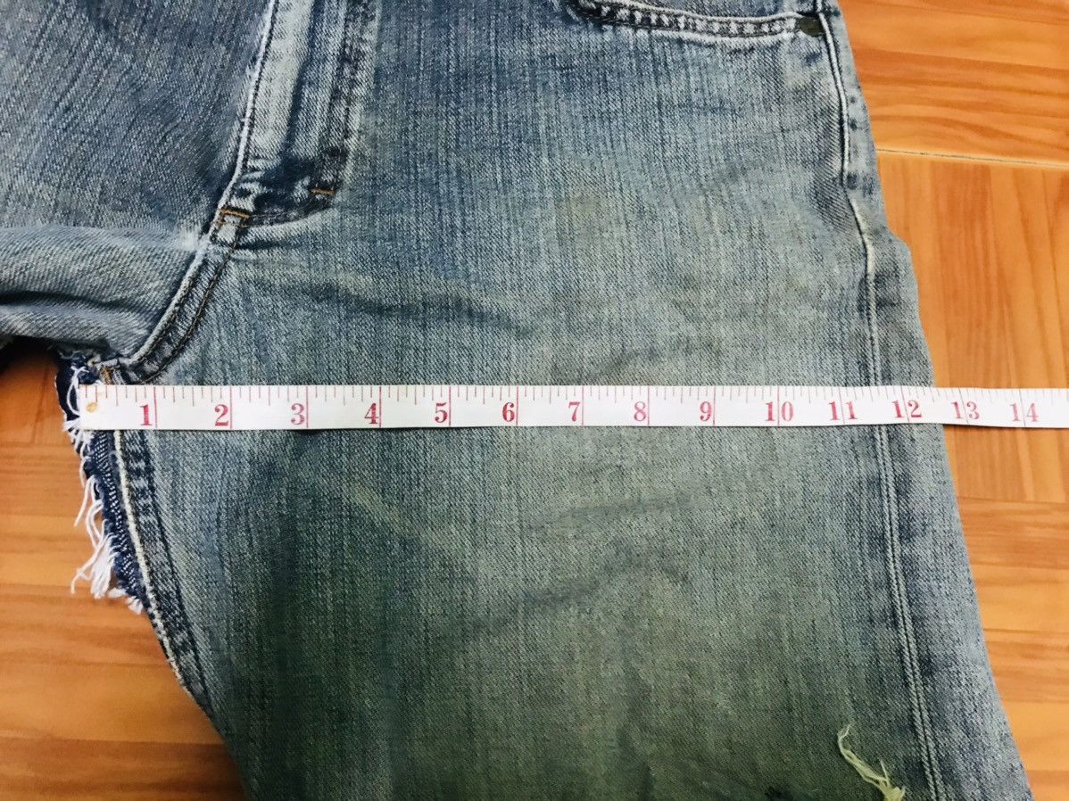 Lee “Vintage Distressed Light Blue Denim Jeans – Faded Wash Size US 31 - 12 Thumbnail