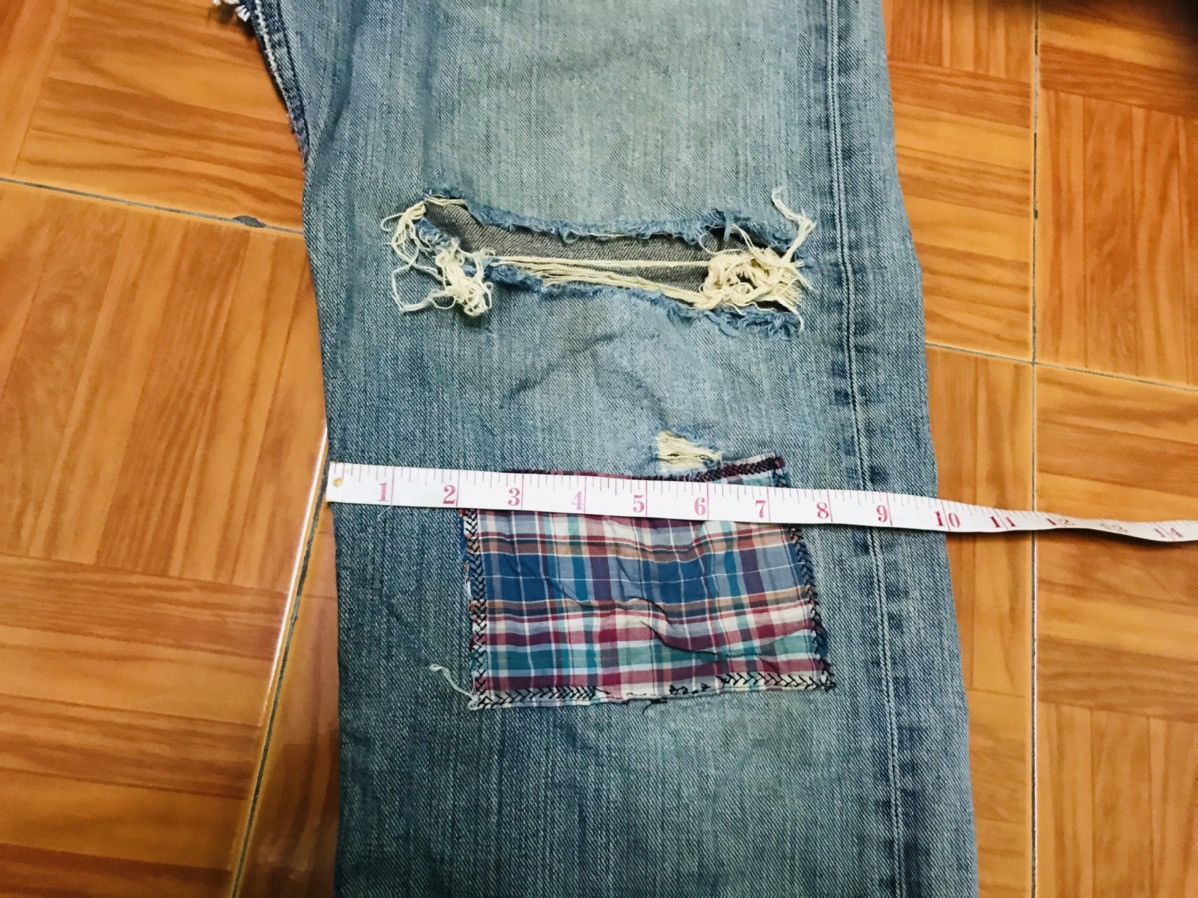Lee “Vintage Distressed Light Blue Denim Jeans – Faded Wash Size US 31 - 13 Thumbnail