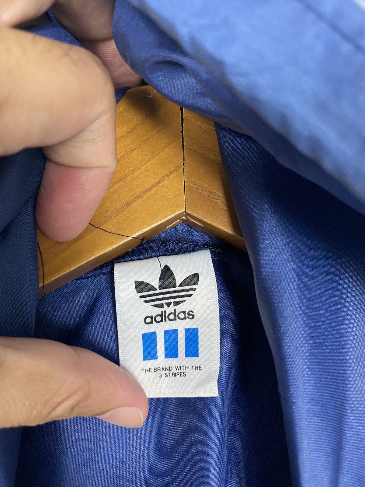 Adidas Vintage Adidas Trefoil Oversize Windbreker Big Logo Japan Size US XL / EU 56 / 4 - 5 Thumbnail