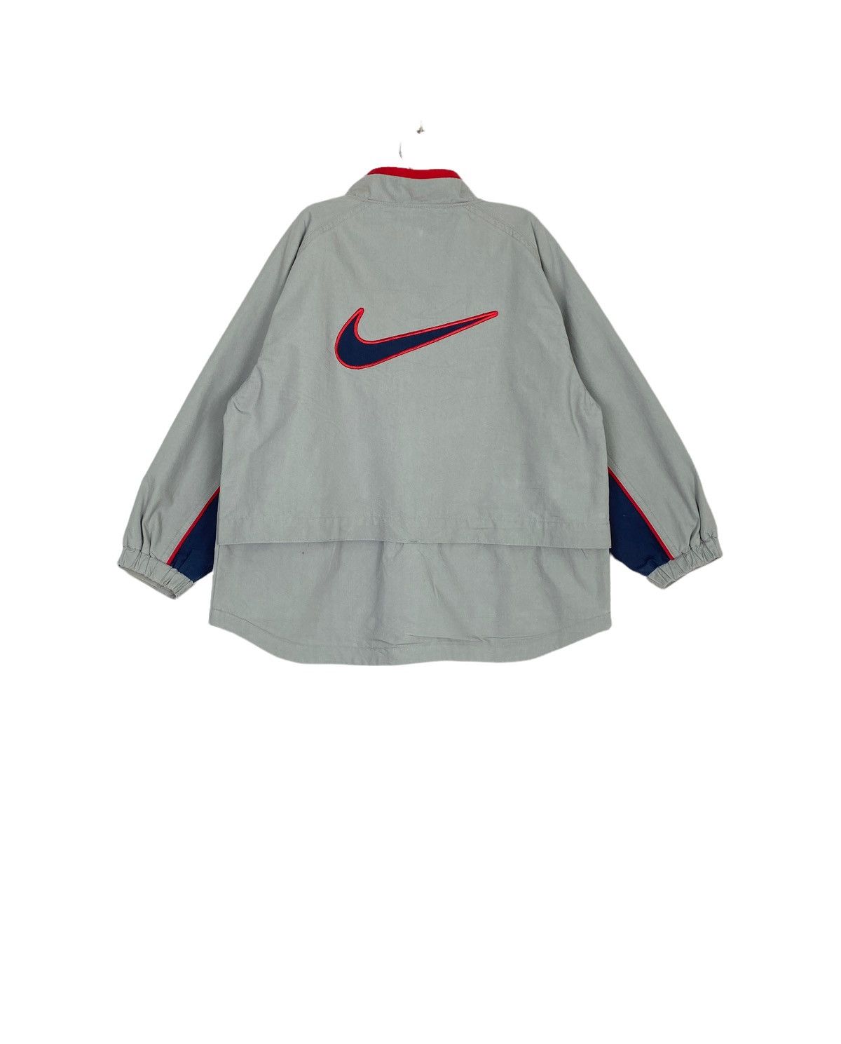 Nike Rare‼️ Vintage Nike Swoosh Jacket Embroidery Big Logo (Kids) Size US XXS / EU 40 - 3 Thumbnail