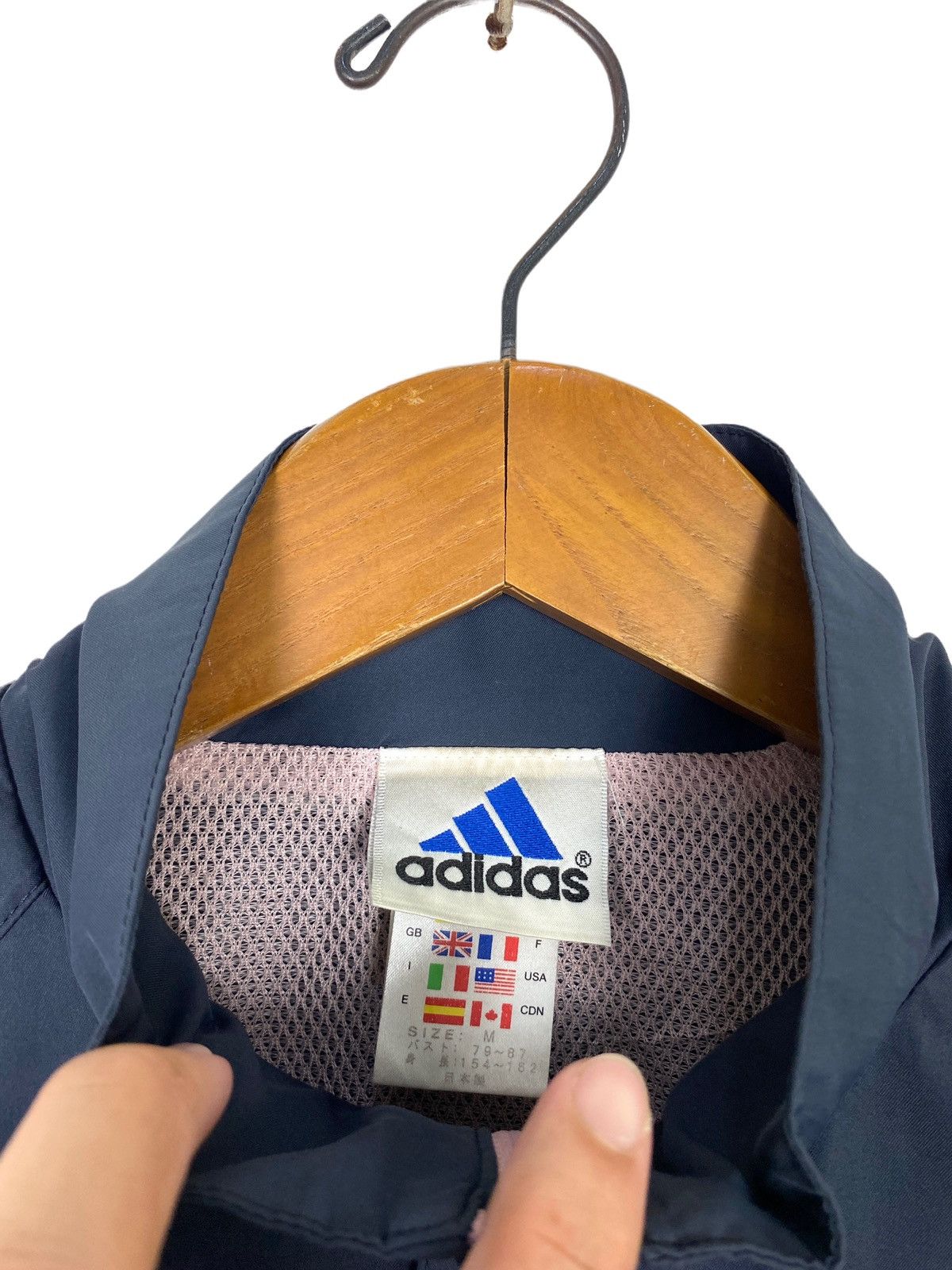 Adidas Rare‼️Adidas Jacket Embroidery Small Logo Made in Japan Size US M / EU 48-50 / 2 - 3 Thumbnail