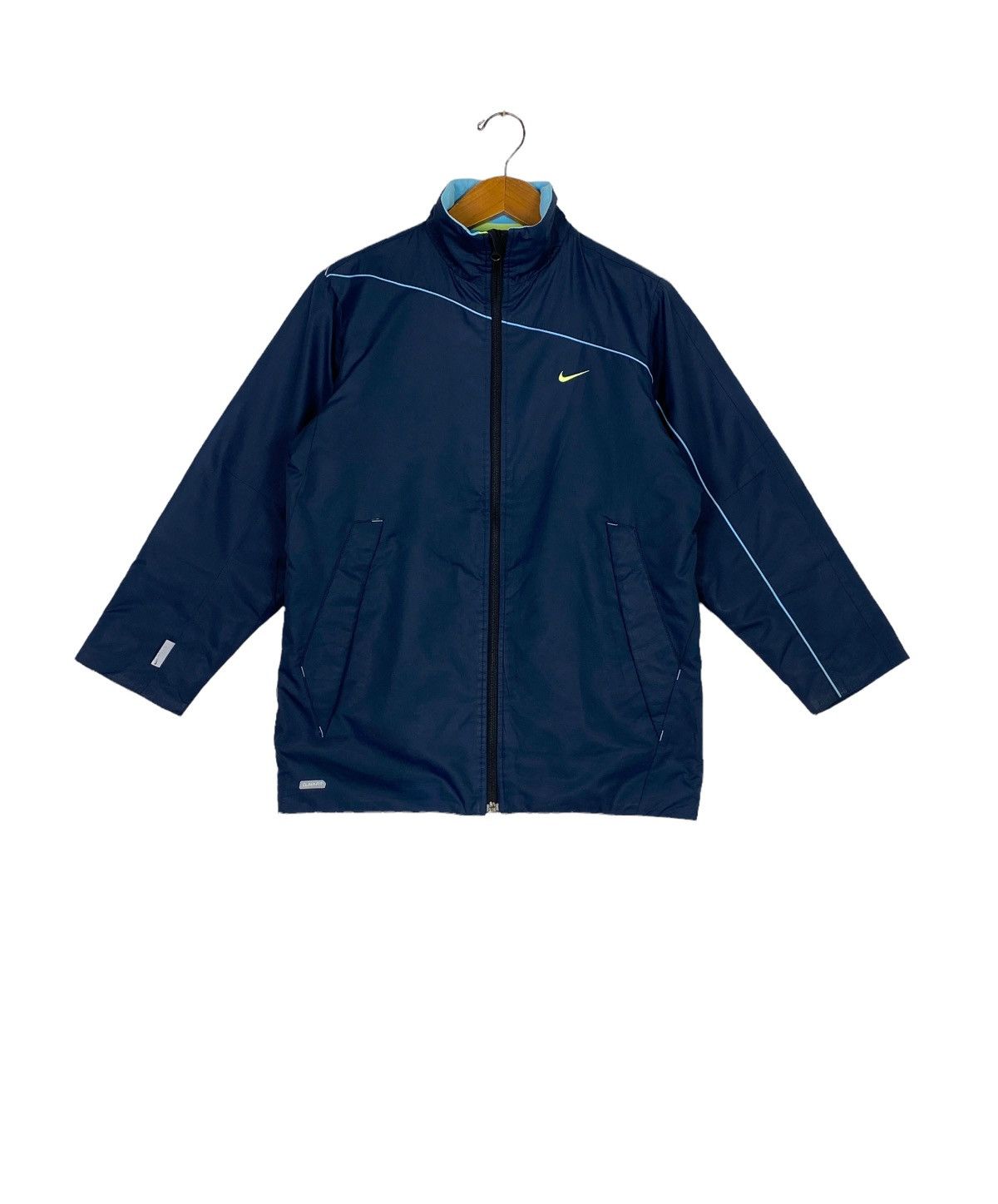 Nike Rare‼️Nike Swoosh Small Logo Jacket (For Boys) Size US M / EU 48-50 / 2 - 1 Thumbnail