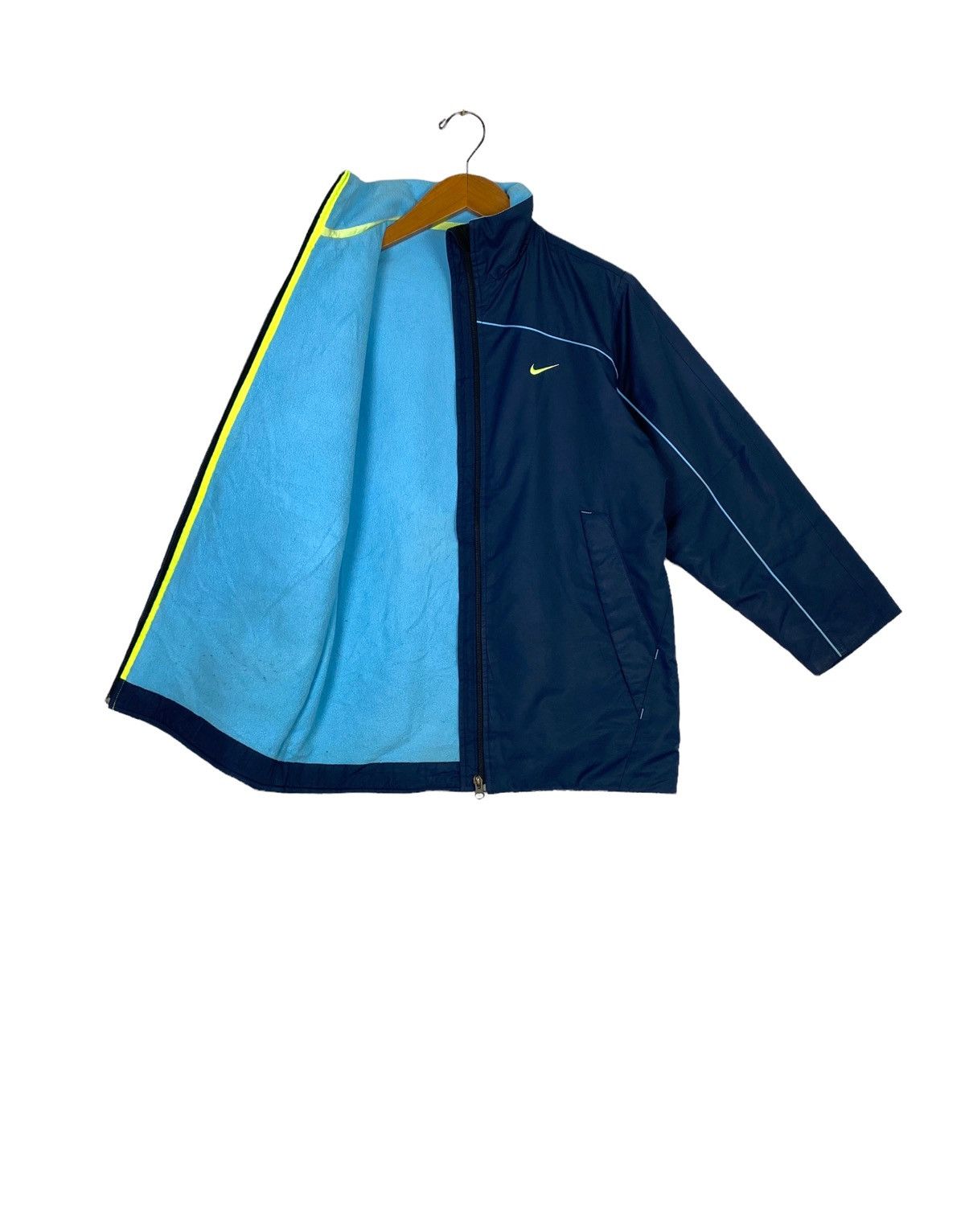 Nike Rare‼️Nike Swoosh Small Logo Jacket (For Boys) Size US M / EU 48-50 / 2 - 2 Thumbnail