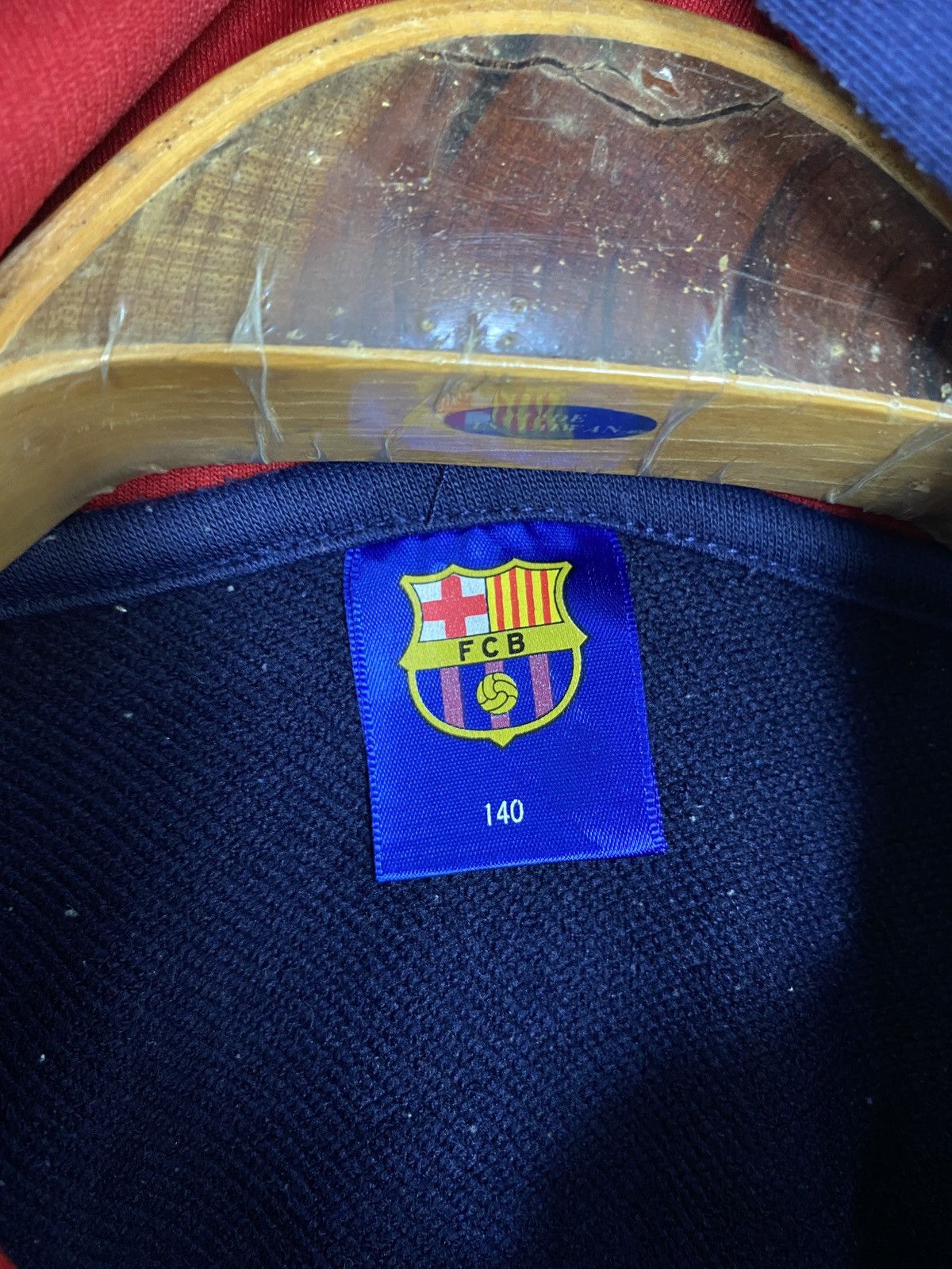Japanese Brand Rare‼️ Fc Barcelona One Set Hoodie and Sweatpants (Boys) Size US XXS / EU 40 - 10 Thumbnail