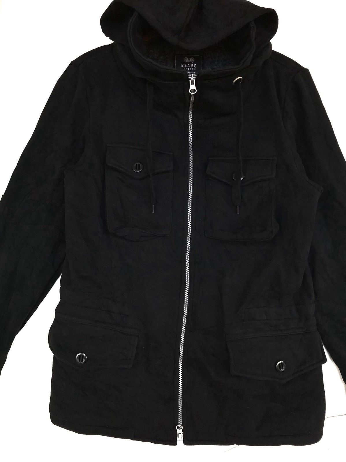 Beams Plus ✔️Rare‼️Beams Heart Hoodie Medium Size Size US M / EU 48-50 / 2 - 2 Thumbnail
