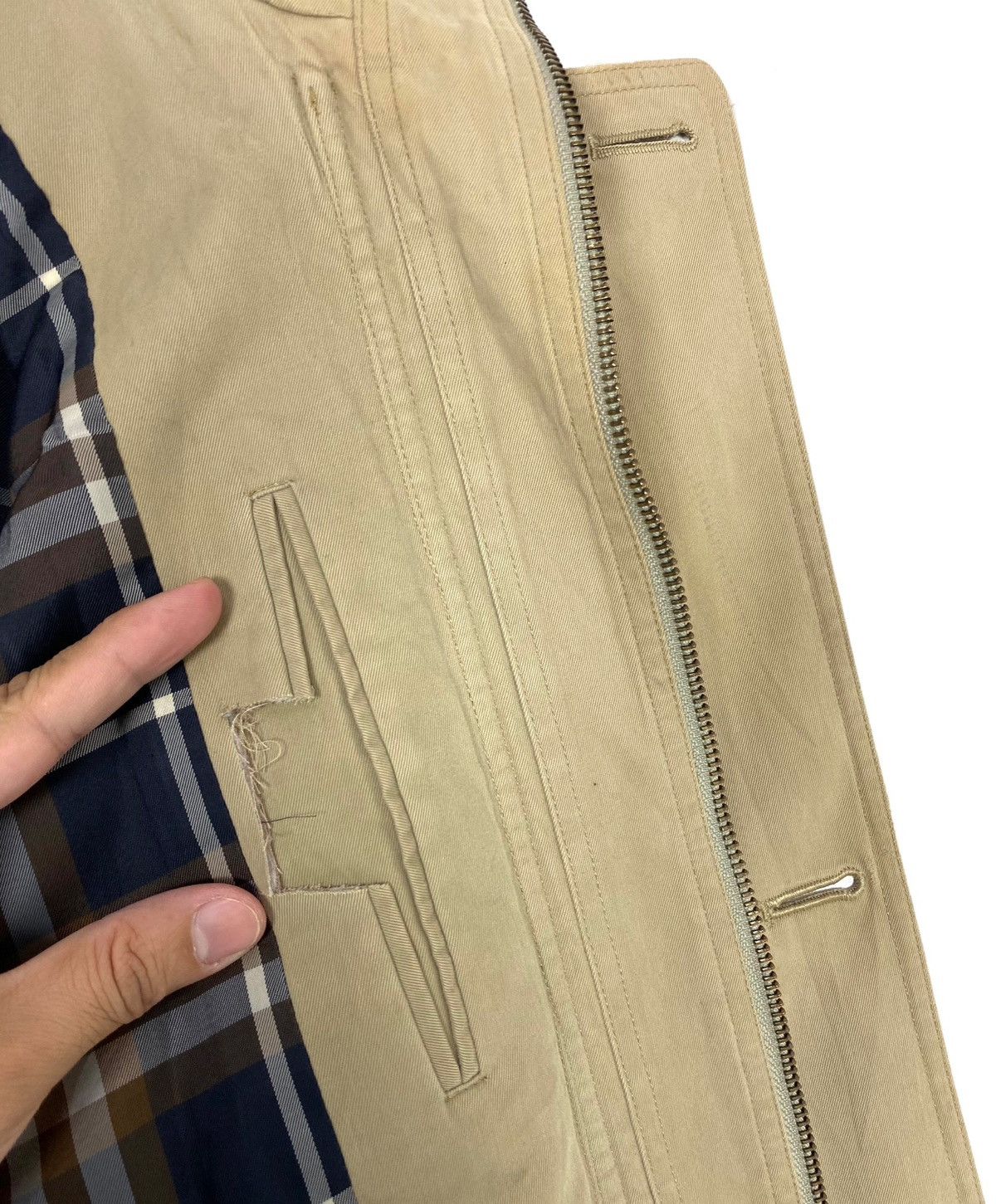 Burberry Prorsum Rare‼️ Vintage Burberrys Beige Jacket Size US M / EU 48-50 / 2 - 10 Thumbnail