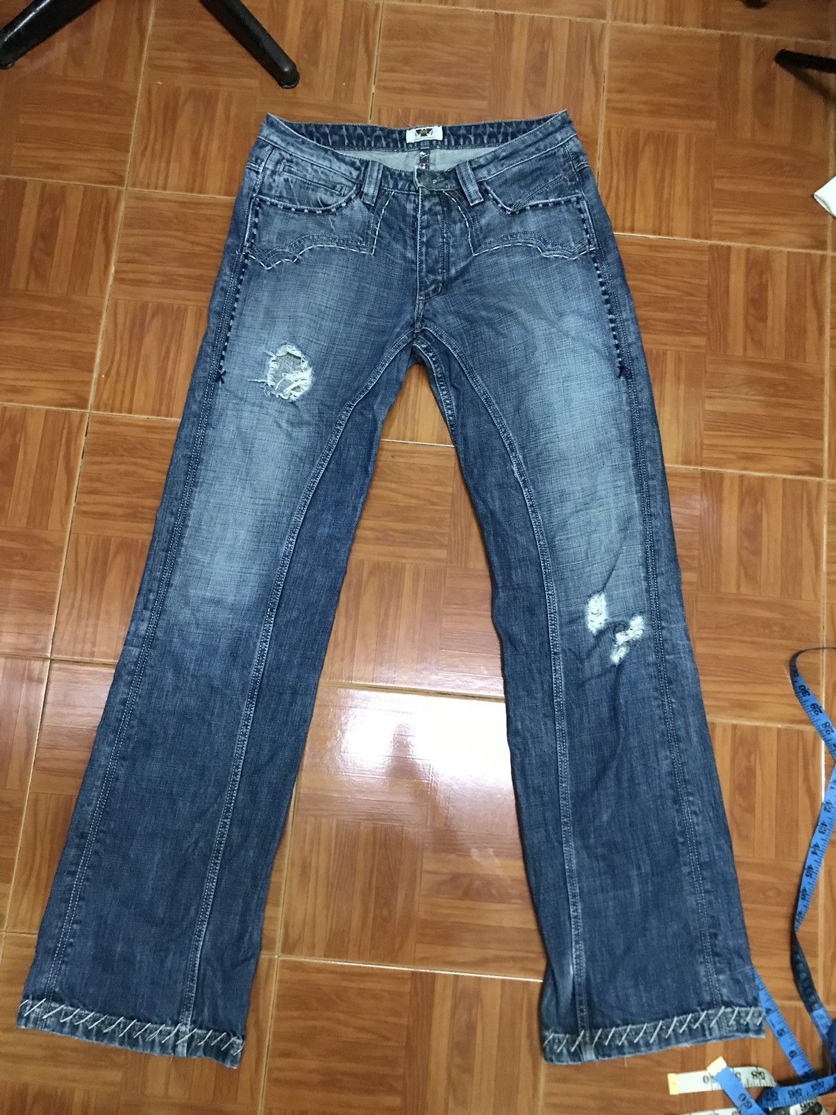 vintage antik denim made in usa