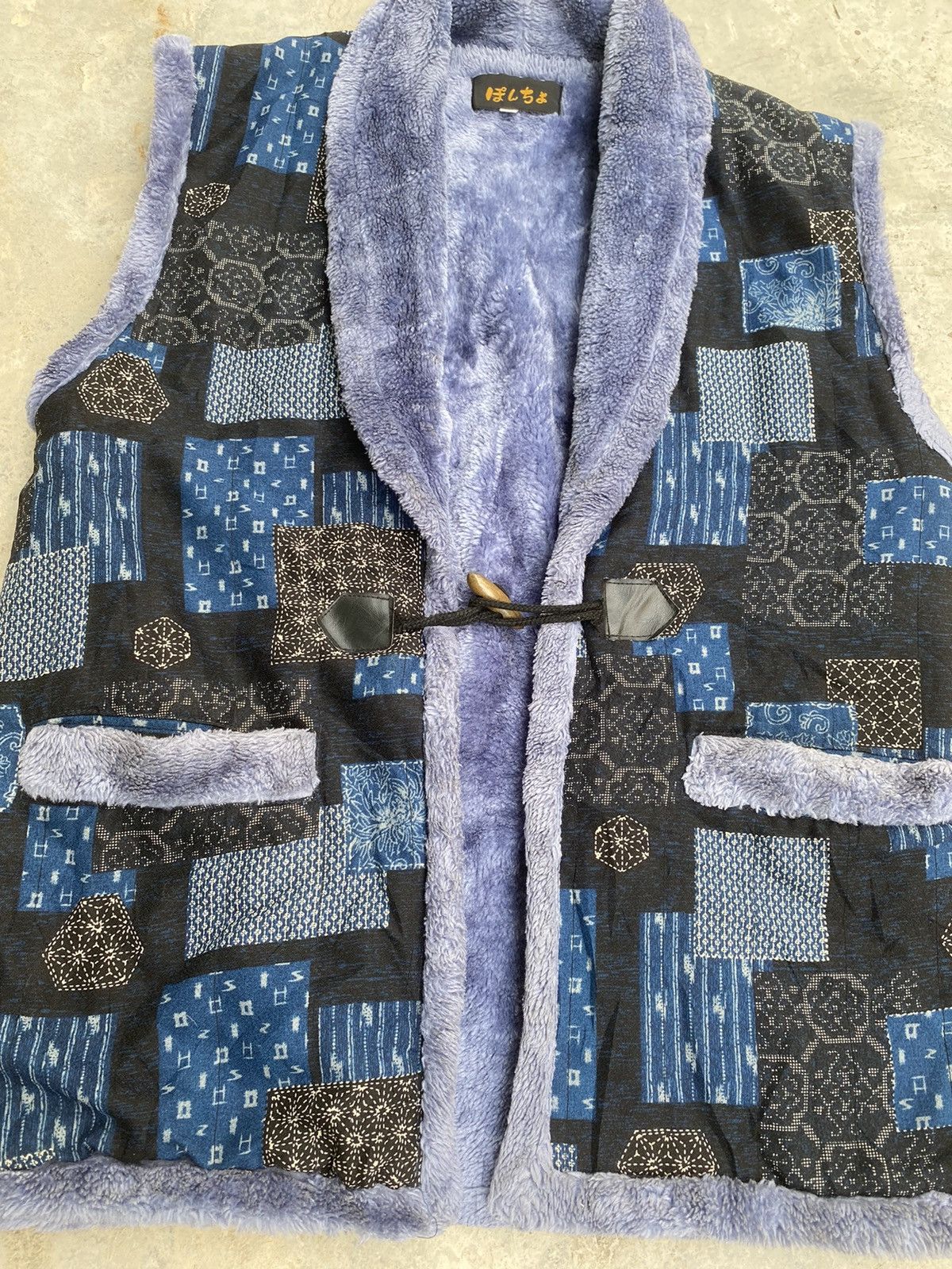 Indigo × Japanese Brand × Vintage Vintage Pachwork Design kapital Vest indigo Size US L / EU 52-54 / 3 - 3 Thumbnail