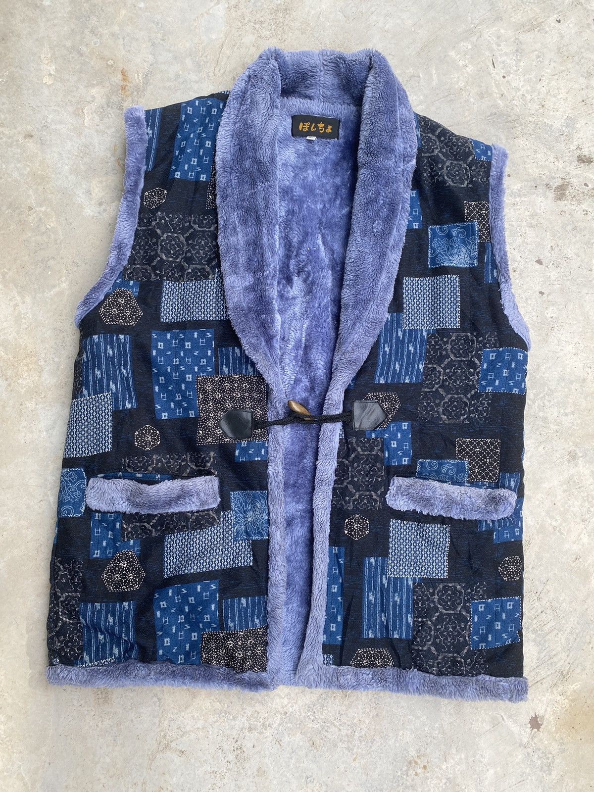 Indigo × Japanese Brand × Vintage Vintage Pachwork Design kapital Vest indigo Size US L / EU 52-54 / 3 - 1 Thumbnail