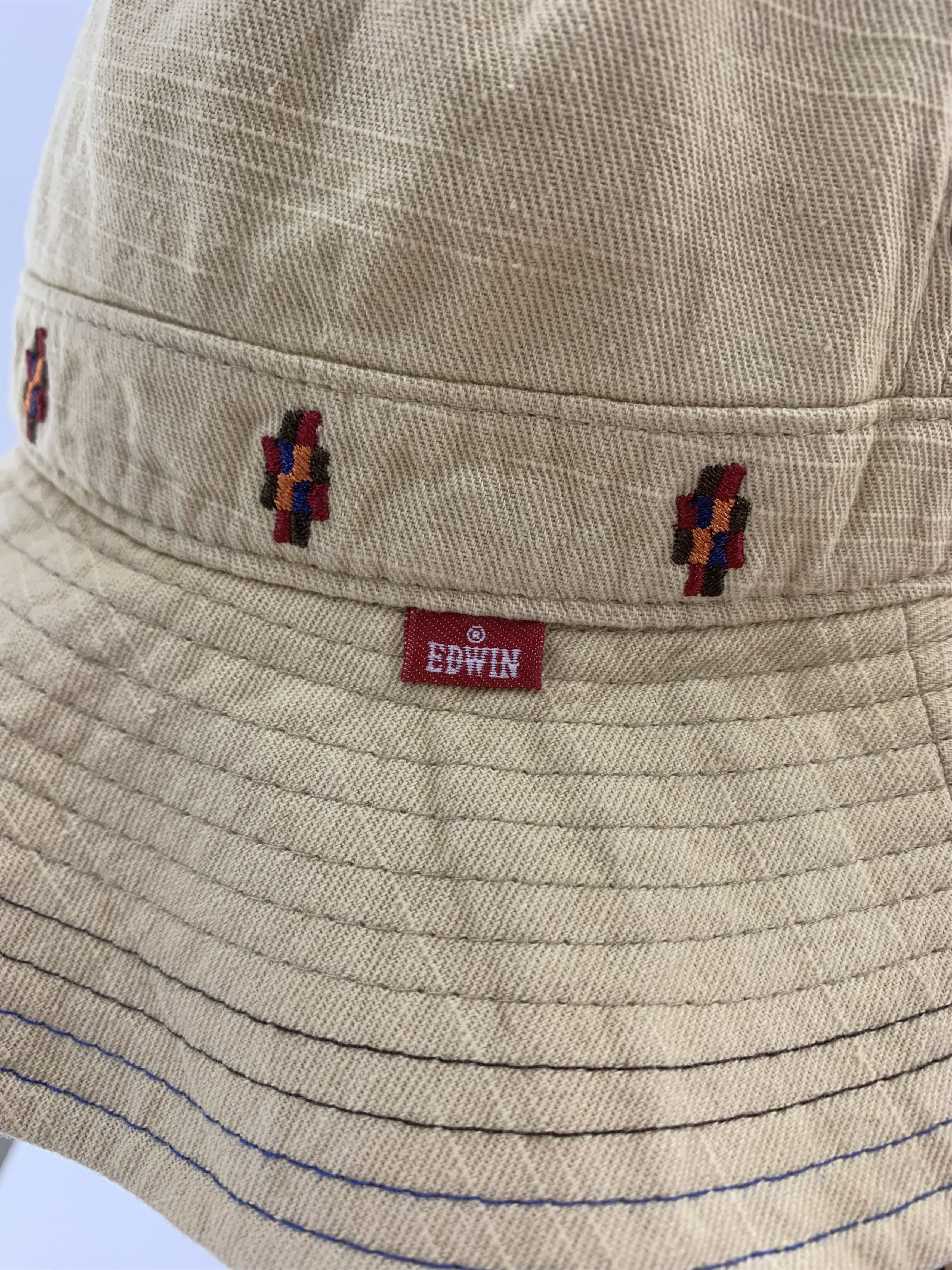 Edwin × Vintage Edwin Bucket Hat Size ONE SIZE - 8 Thumbnail