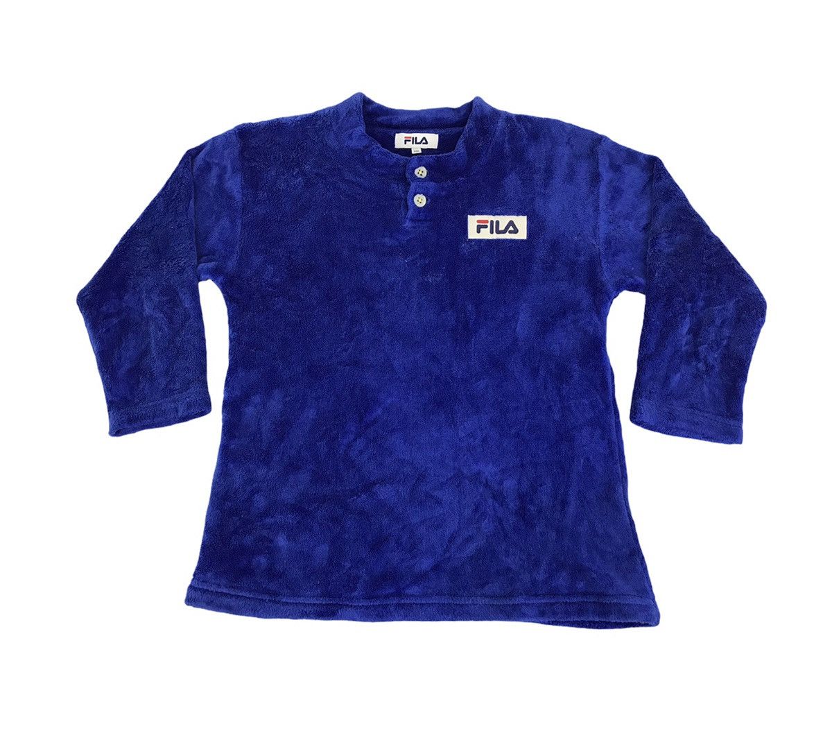 Fila × Vintage Fila Fleece Sweatshirt Pull Over Embroidery Logo Size US S / EU 44-46 / 1 - 1 Thumbnail