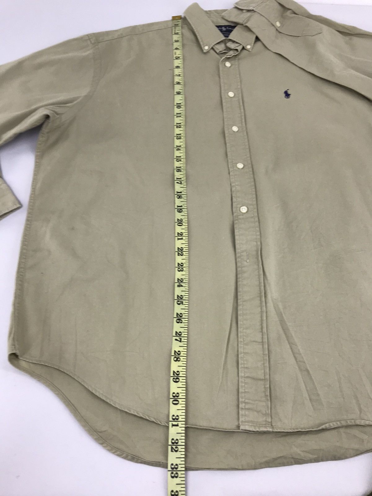 Polo Ralph Lauren × Vintage Vintage Polo Ralph Lauren Button Down Shirt Small Logo Size US XXL / EU 58 / 5 - 11 Thumbnail