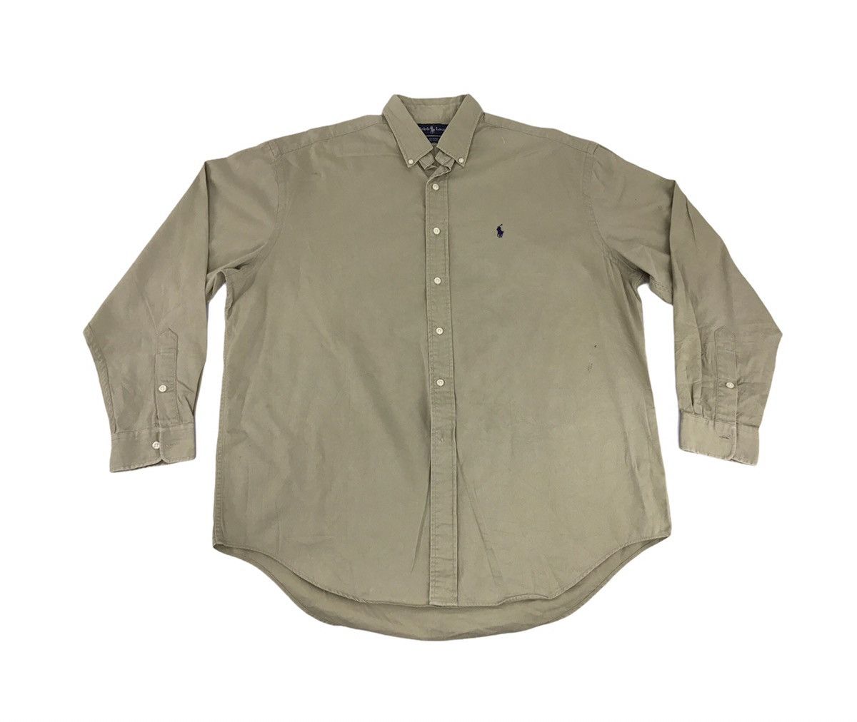 Polo Ralph Lauren × Vintage Vintage Polo Ralph Lauren Button Down Shirt Small Logo Size US XXL / EU 58 / 5 - 1 Thumbnail