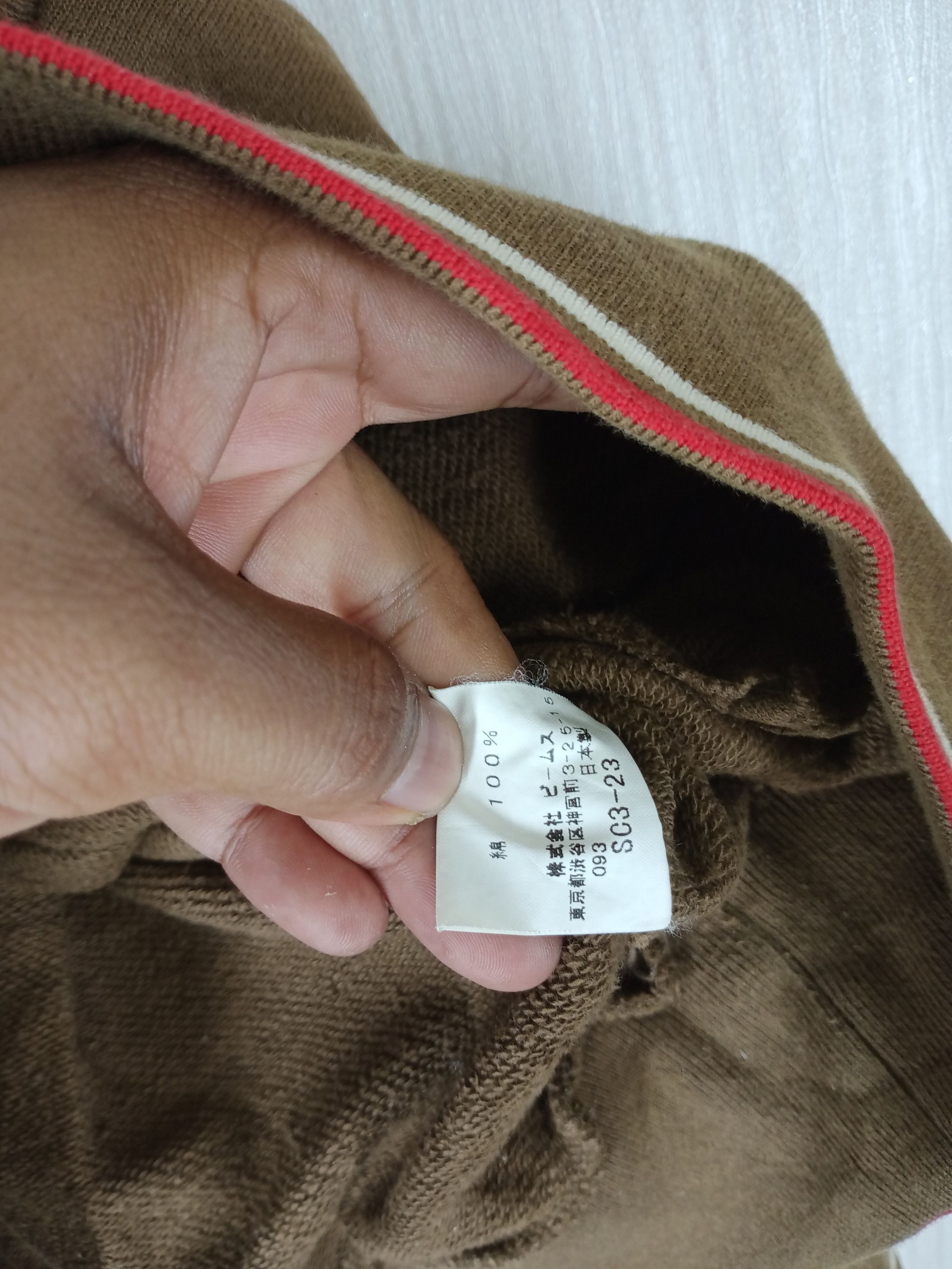 Beams Plus Distressed Vintage 90s Beams Cardigan Sun Faded Size US L / EU 52-54 / 3 - 3 Thumbnail