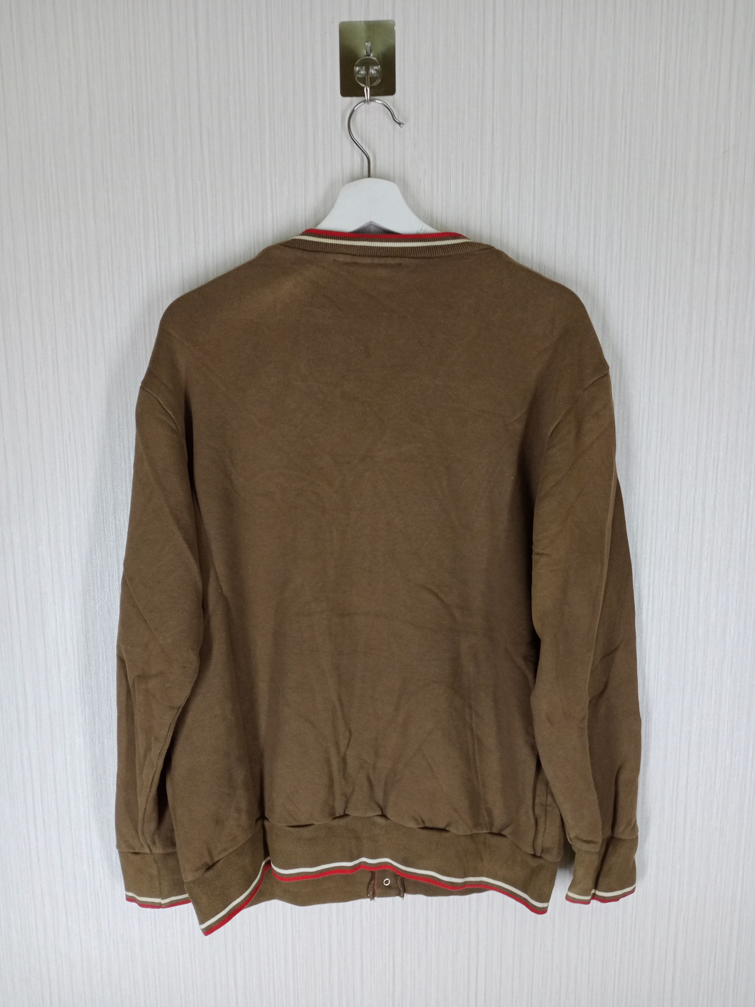 Beams Plus Distressed Vintage 90s Beams Cardigan Sun Faded Size US L / EU 52-54 / 3 - 5 Thumbnail