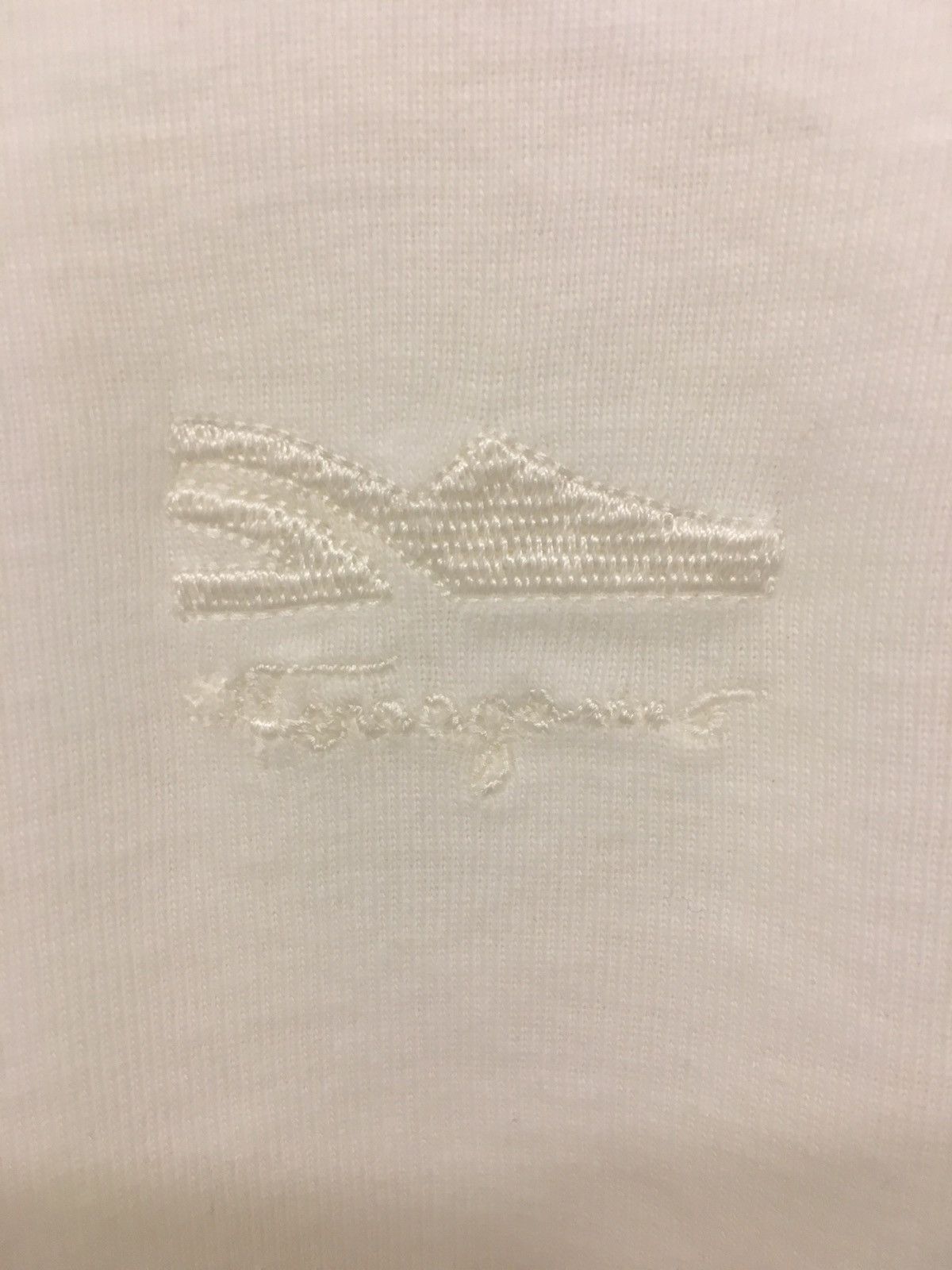 Salvatore Ferragamo white tee Size US M / EU 48-50 / 2 - 4 Thumbnail