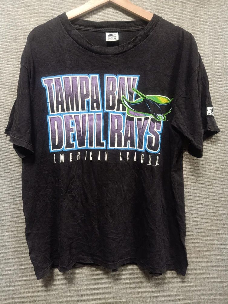 MLB vintage t shirt mlb tampa bay devil ray made in usa Size US M / EU 48-50 / 2 - 1 Thumbnail