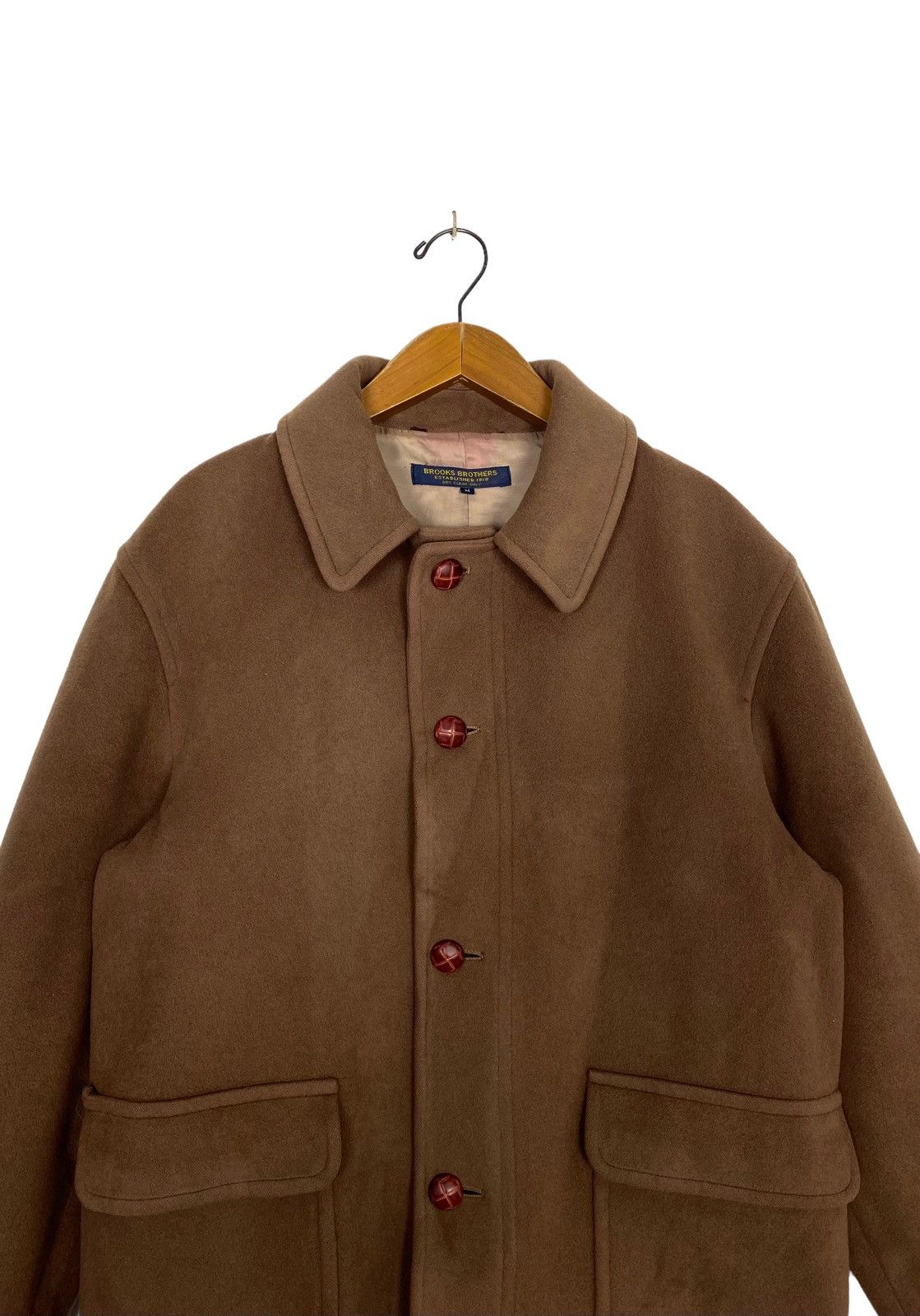 Brooks Brothers Rare‼️ Vintage Brooks Brothers Wool Coat Made in Japan Size US M / EU 48-50 / 2 - 3 Thumbnail