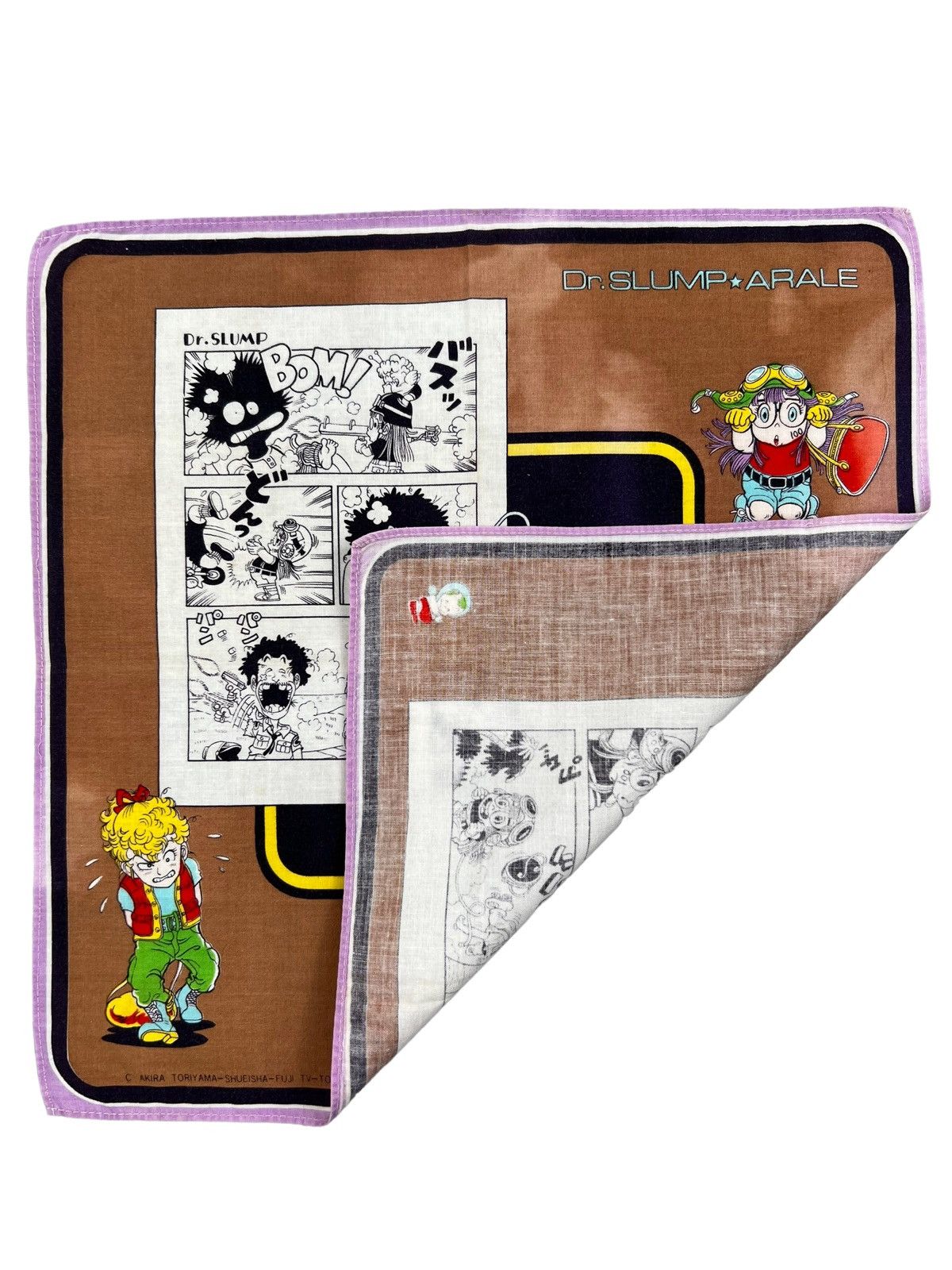 Anime Dr Slump Arale Handkerchief Neckerchief Bandana Pocketsquare Size ONE SIZE - 3 Thumbnail
