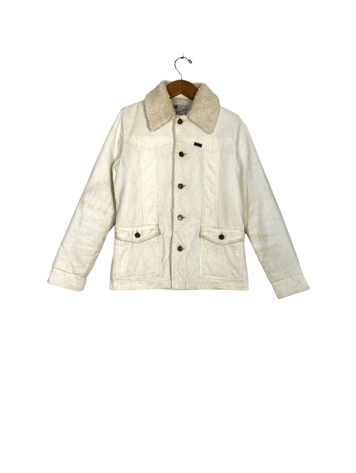 Lee Rare‼️ Lee Riders Corduroy Sherpa Sherpa Coat Small Size Size US S / EU 44-46 / 1 - 1 Thumbnail