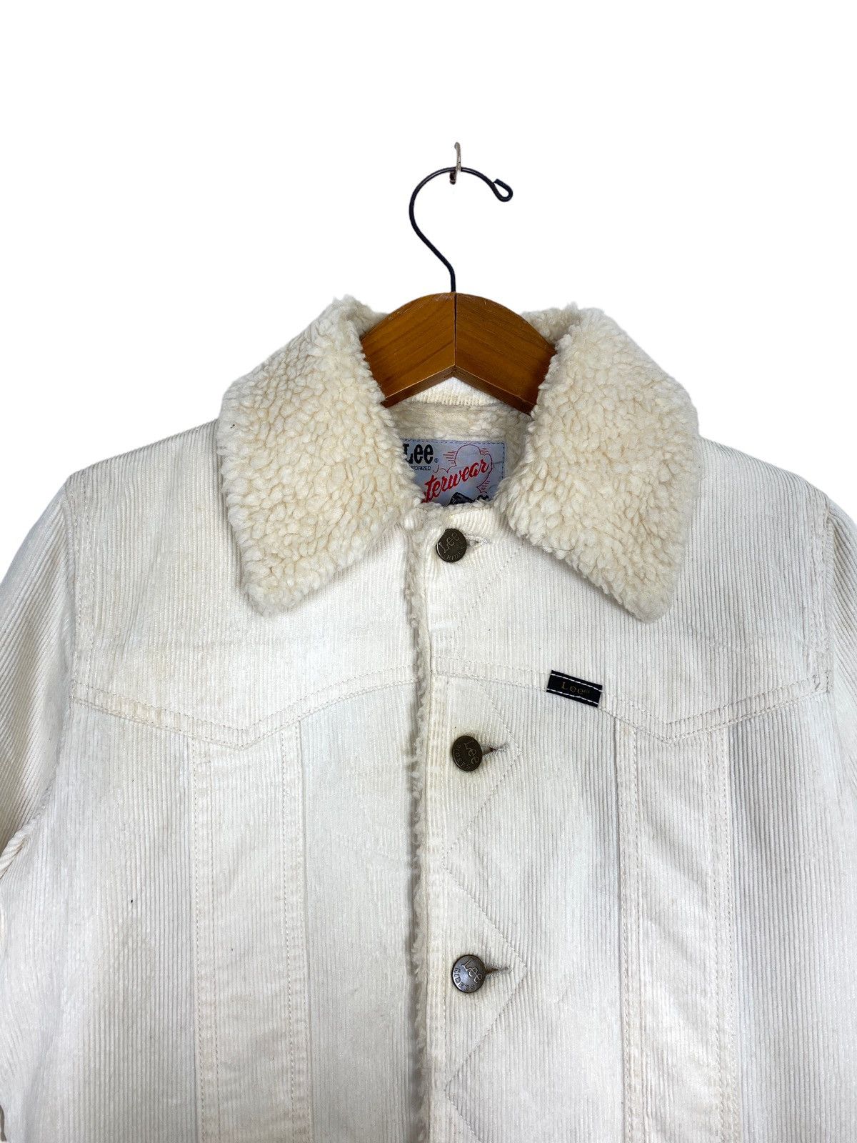 Lee Rare‼️ Lee Riders Corduroy Sherpa Sherpa Coat Small Size Size US S / EU 44-46 / 1 - 4 Thumbnail