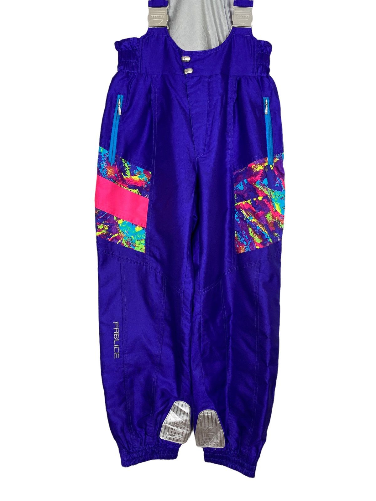 Japanese Brand Rare‼️ Vtg Champion Team Fablice Ski Overall Jacket Japan Size US 33 - 3 Thumbnail