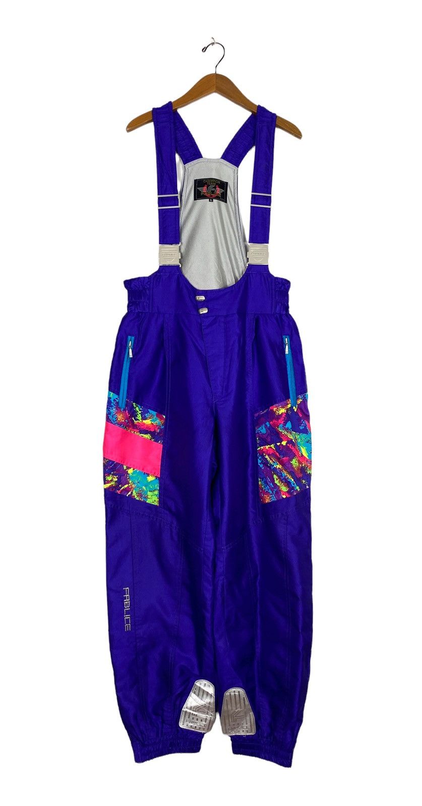 Japanese Brand Rare‼️ Vtg Champion Team Fablice Ski Overall Jacket Japan Size US 33 - 1 Thumbnail