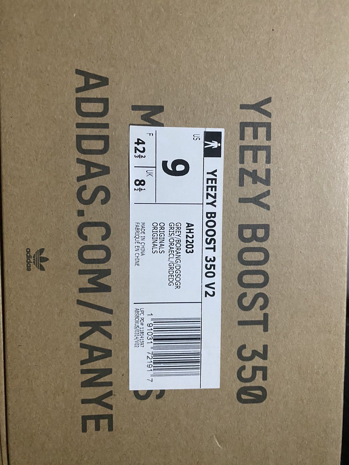 Adidas × Kanye West Adidas Yeezy 350v2 begula 2.0 Size US 9 / EU 42 - 11 Thumbnail