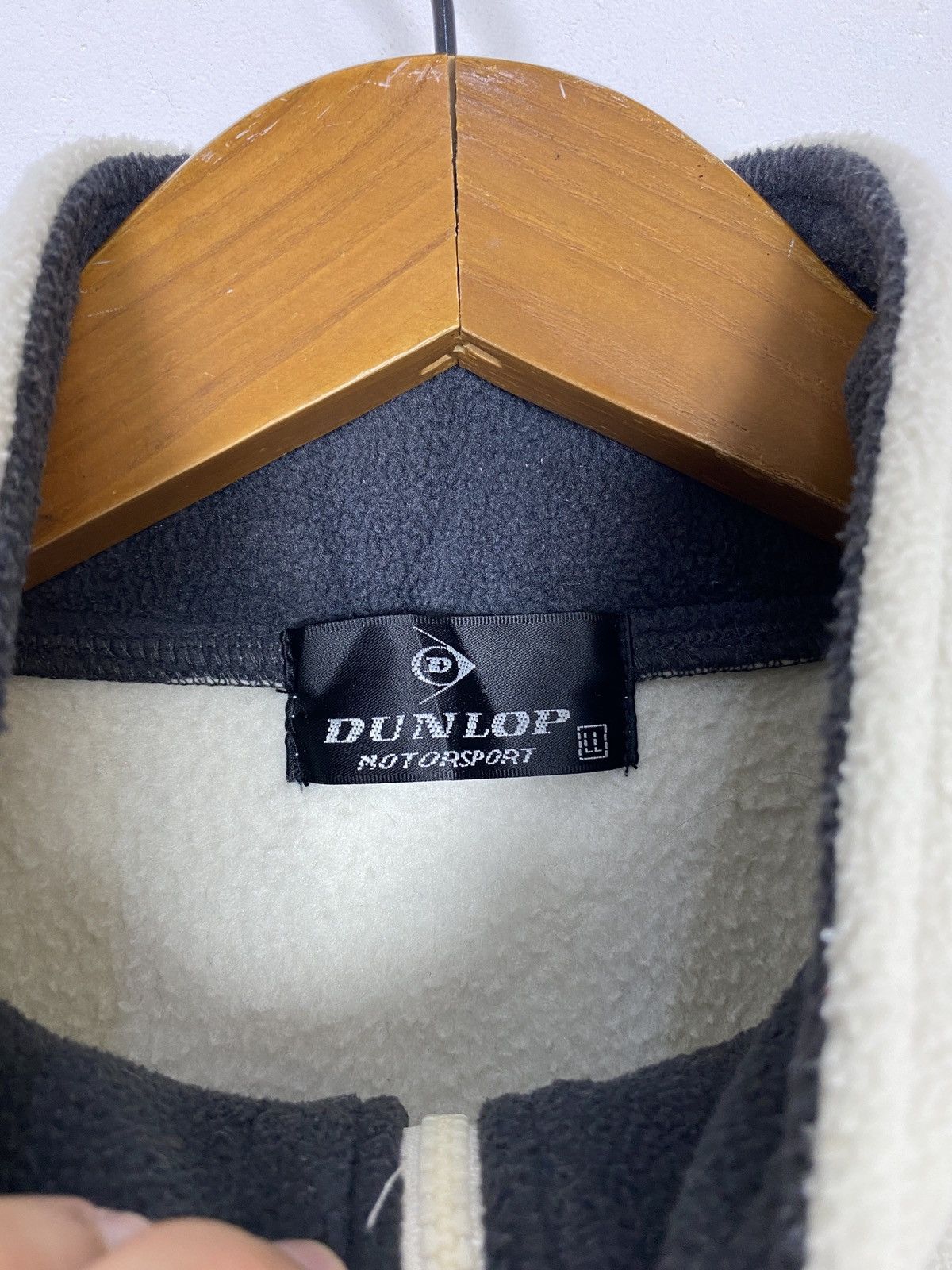 Dunlop Rare‼️ Dunlop Fleece Spellout Small Logo Large Size Size US L / EU 52-54 / 3 - 4 Thumbnail