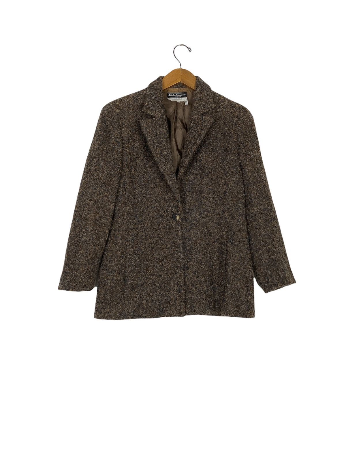 Salvatore Ferragamo Rare‼️Salvatore Ferragamo Coat Large Size Made in Italy Size L / US 10 / IT 46 - 1 Thumbnail
